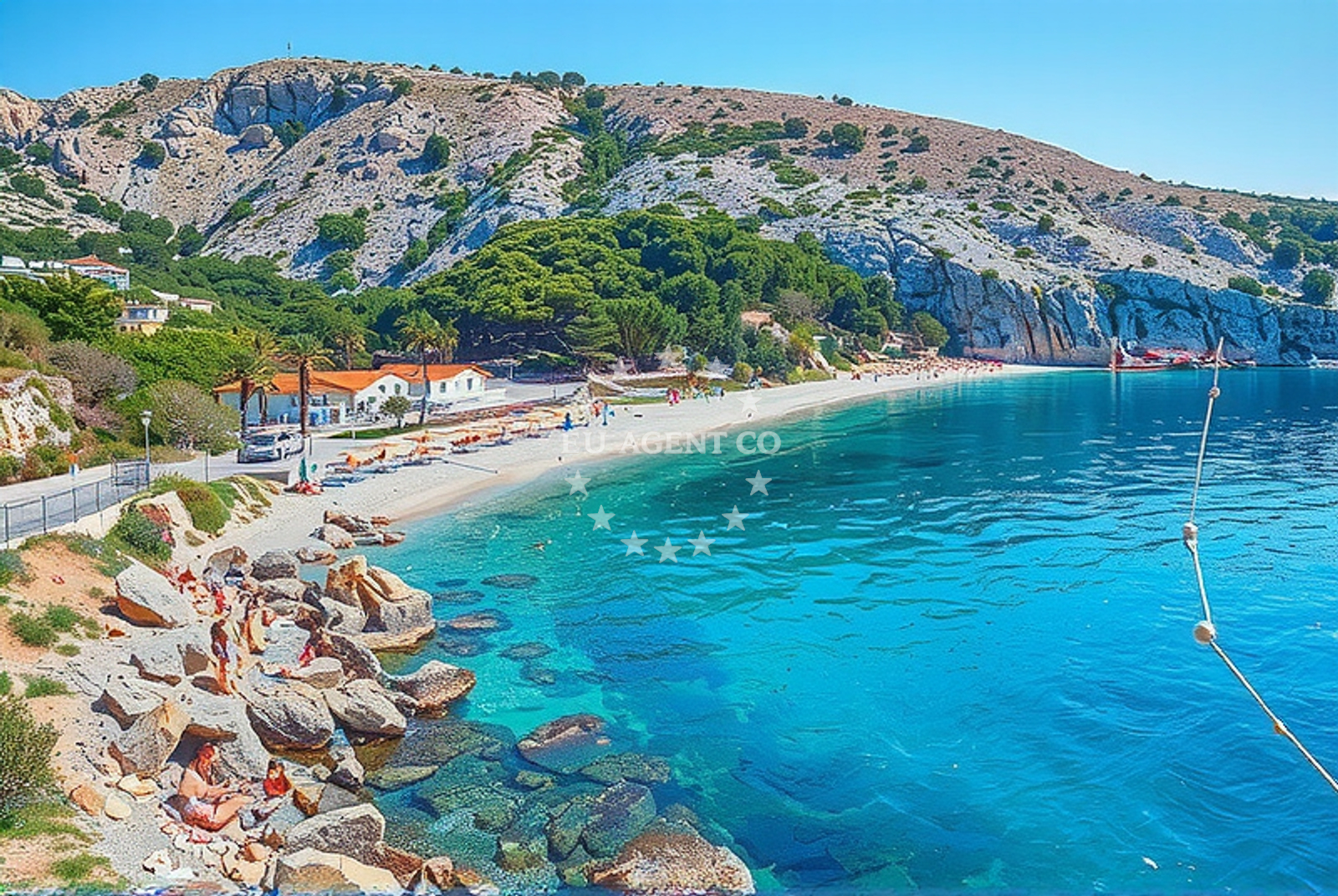 Palada Beach, Baska, Krk