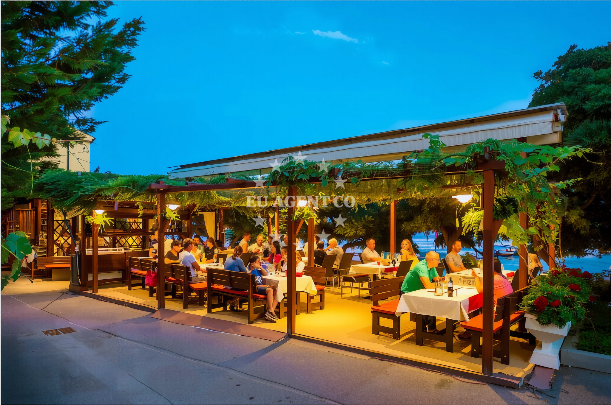 Additional view of Restaurant in Restaurant in Baška on the island Krk, Istria and Kvarner, Croatia photo 13