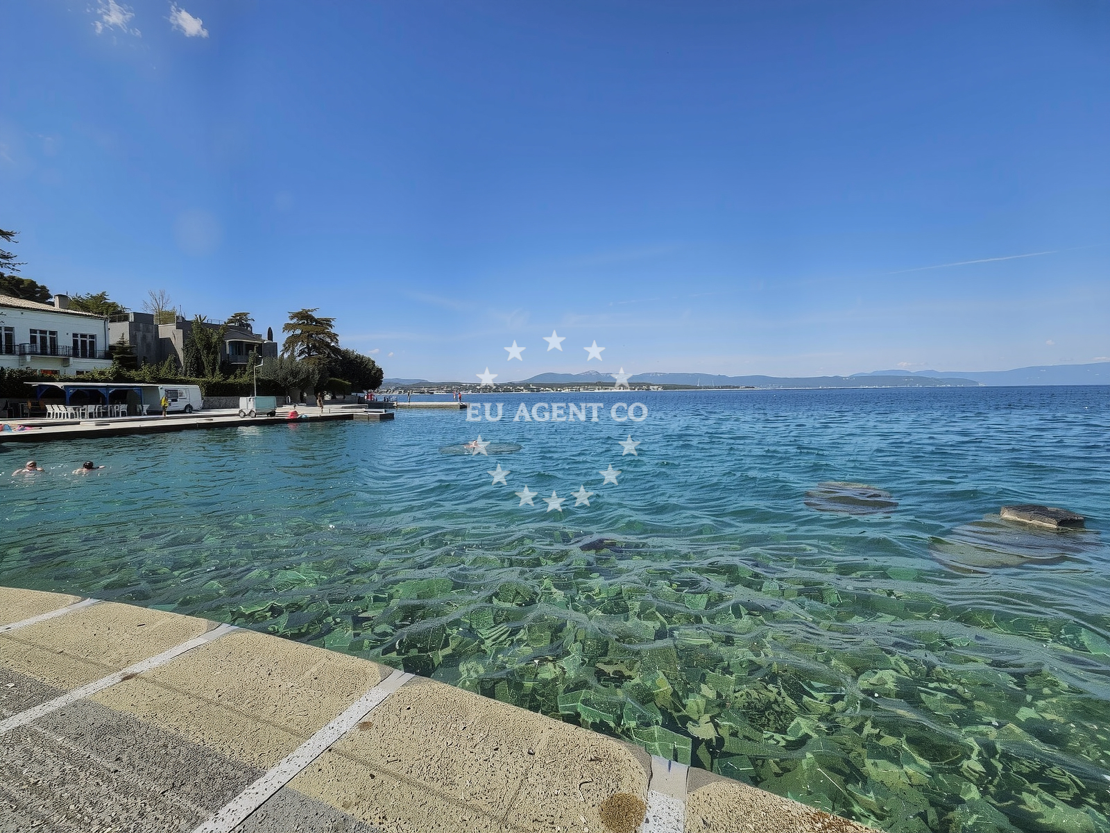 Haludovo Beach near Malinska, Krk