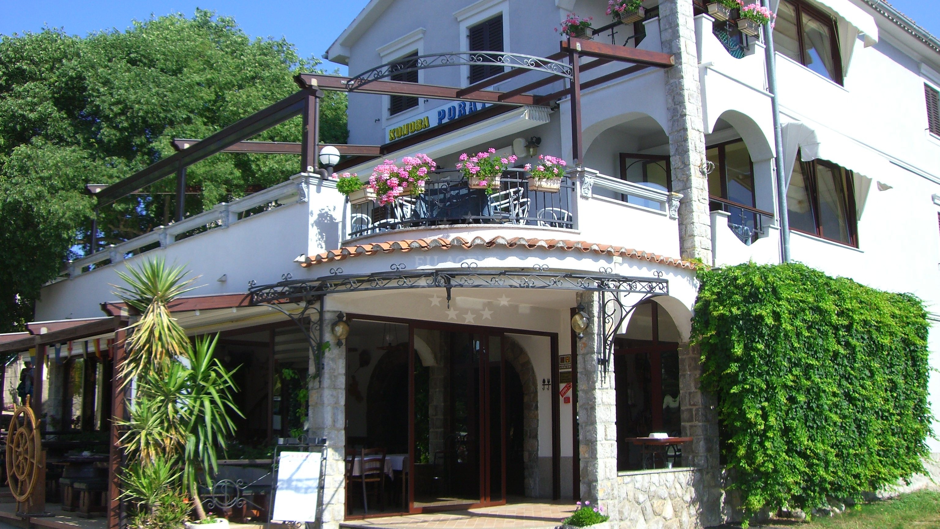 Porat Restaurant on Krk Island, Croatia