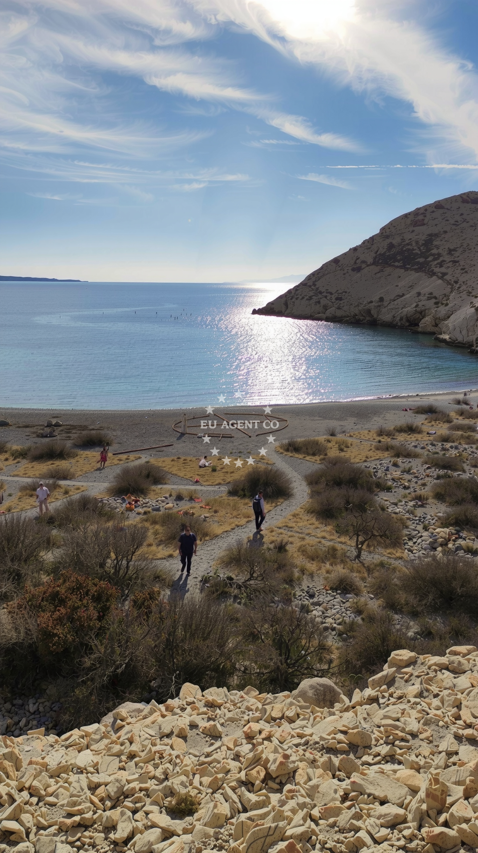 Bracol anchorage near Krk Island restaurant