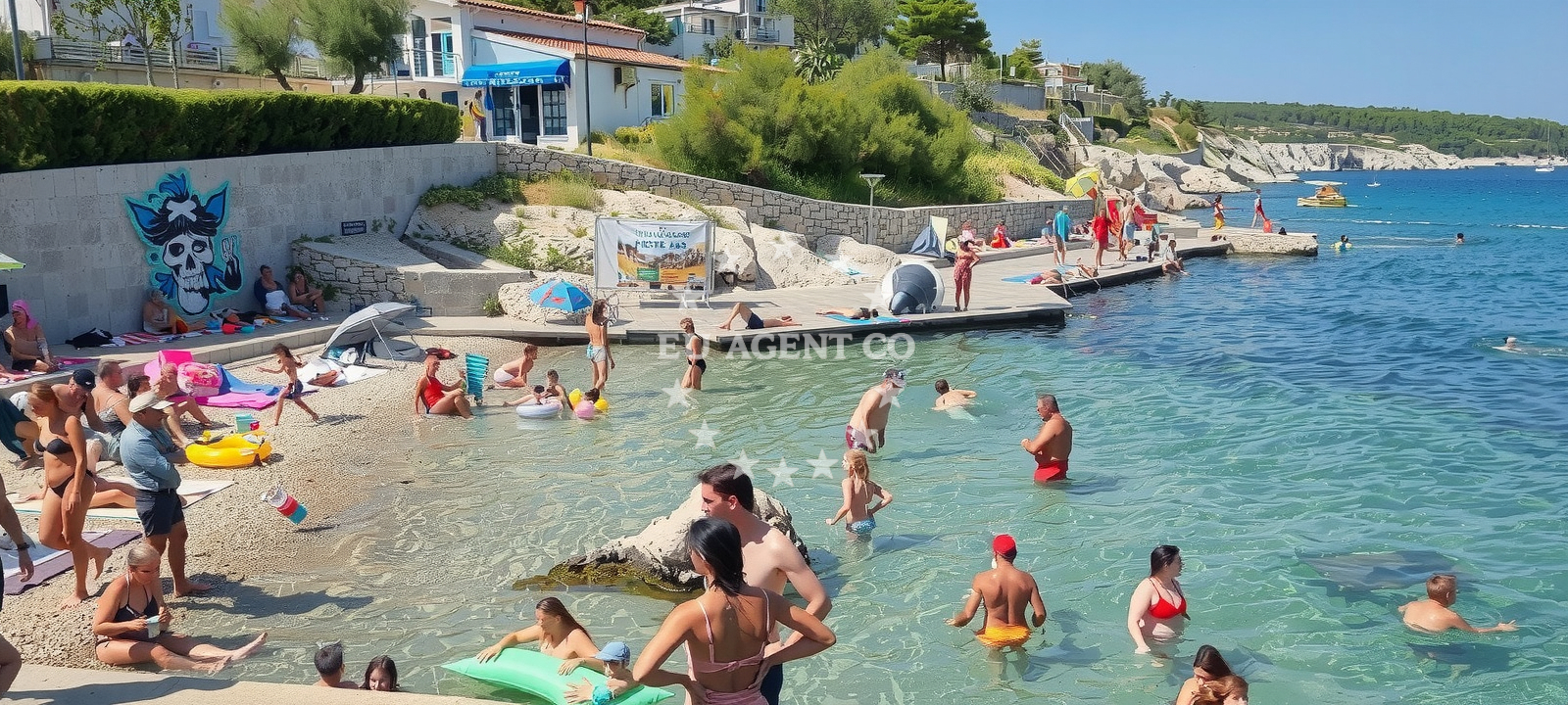 Silo Krk Restaurant overlooking the Adriatic Sea
