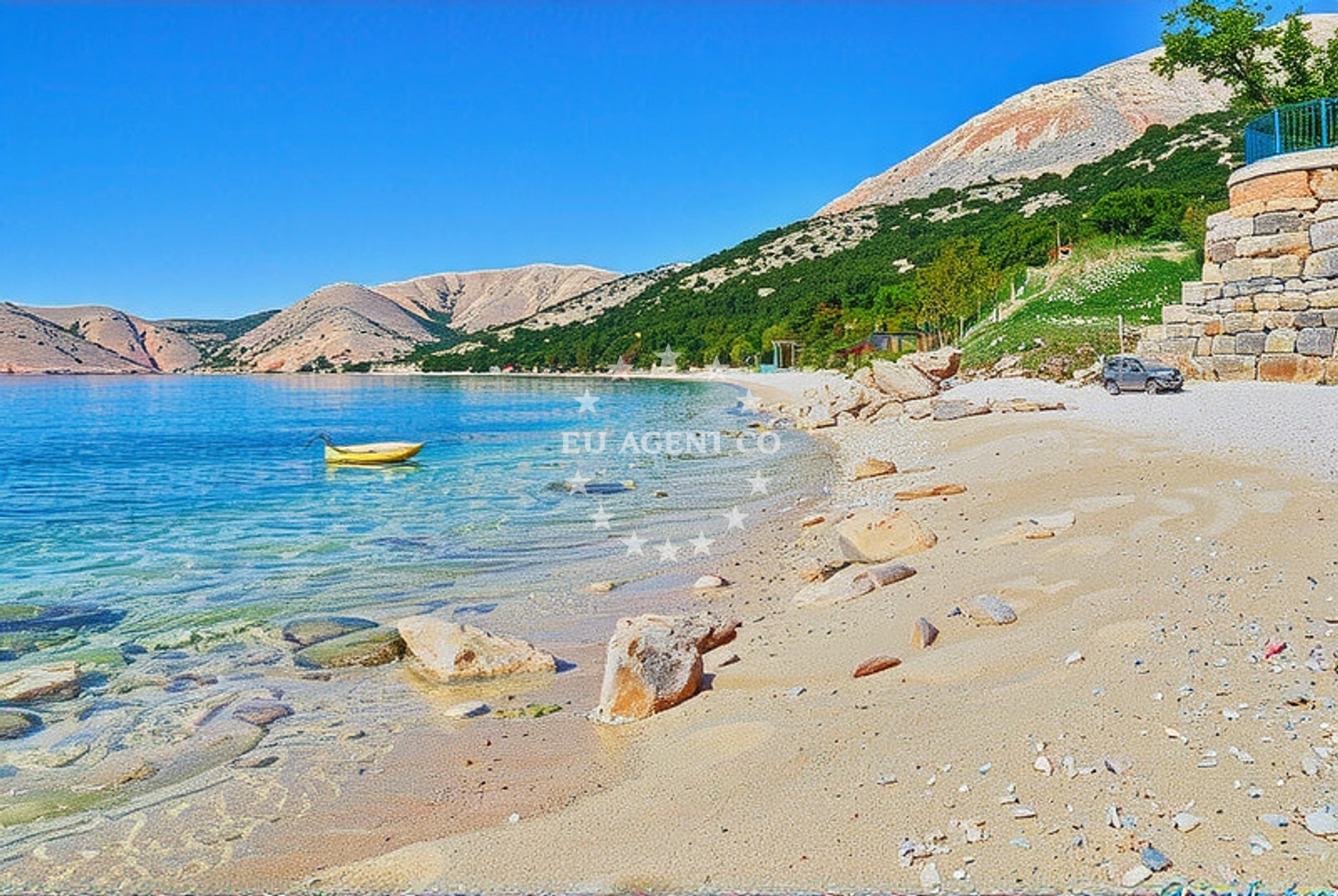 Approach and location view of Mariana Restaurant in Restaurant in Stara Baška on the island Krk, Istria and Kvarner, Croatia photo 3