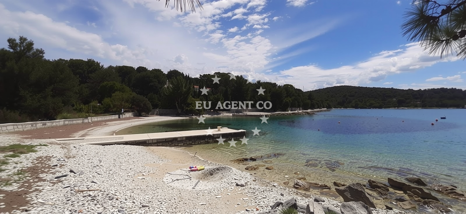 Ana Restaurant overlooking the Adriatic Sea in Losinj, Croatia