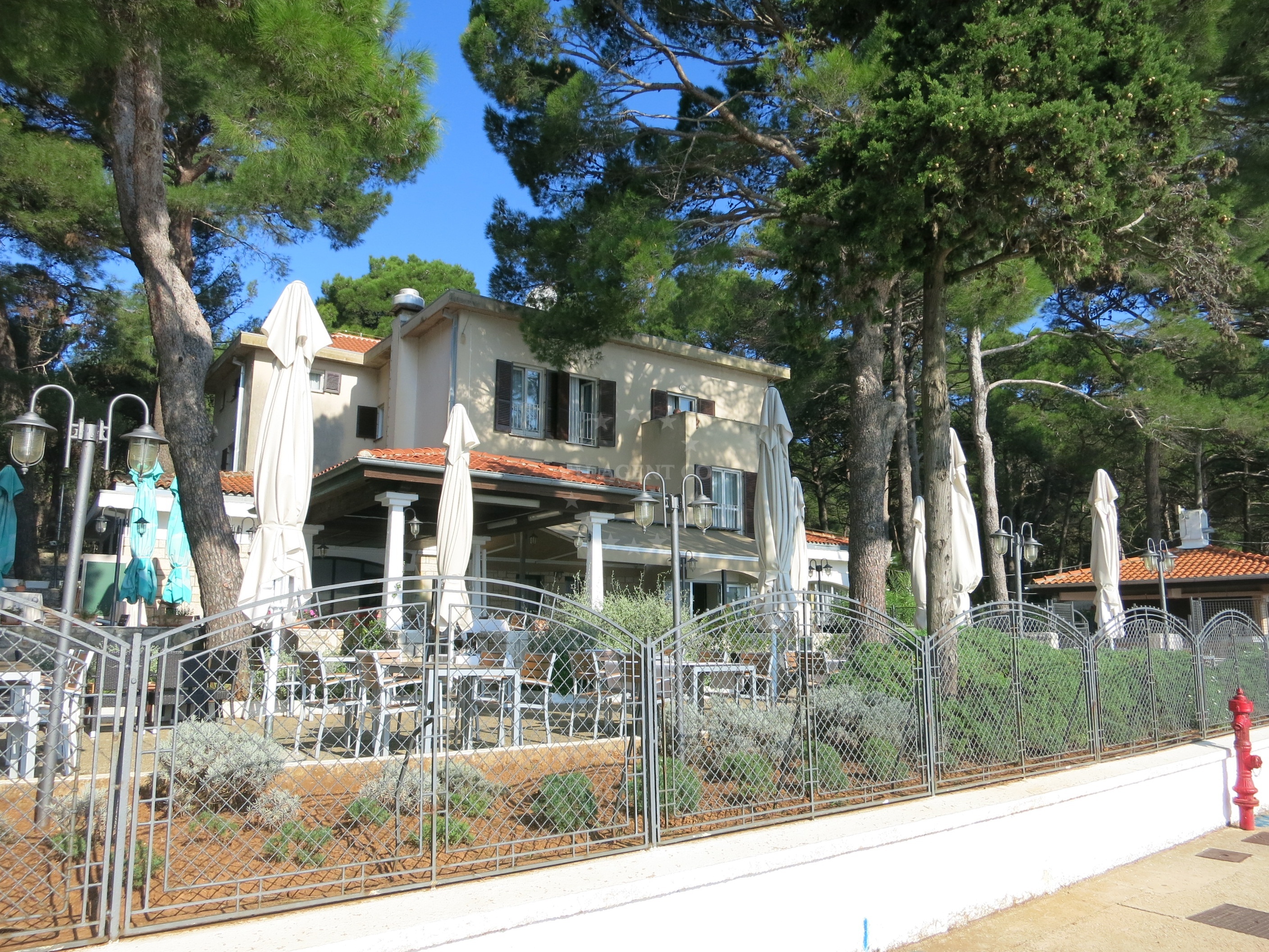 Diana Restaurant in Mali Losinj, Croatia with Adriatic Sea view