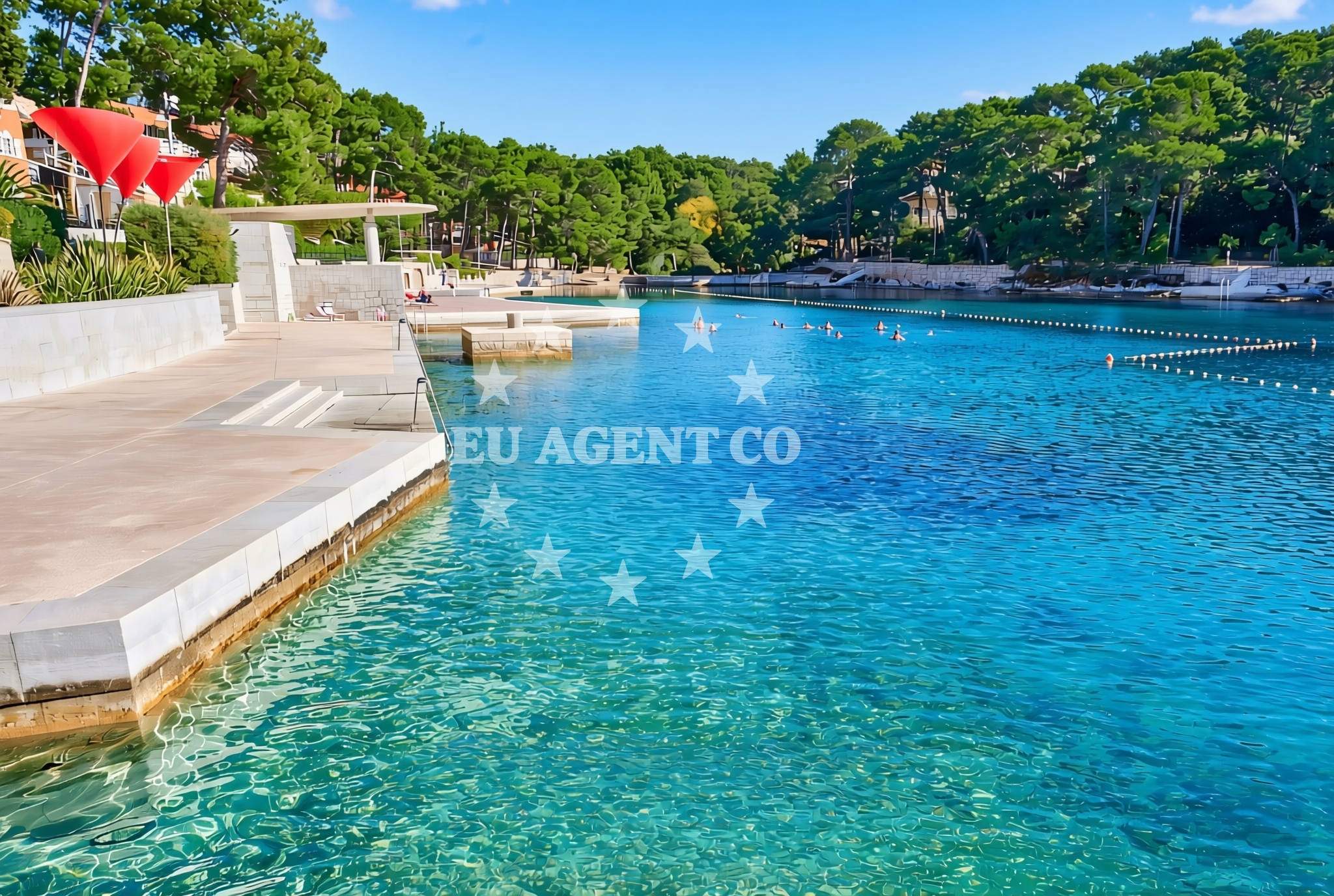 Restaurant in Mali Lošinj with panoramic sea views