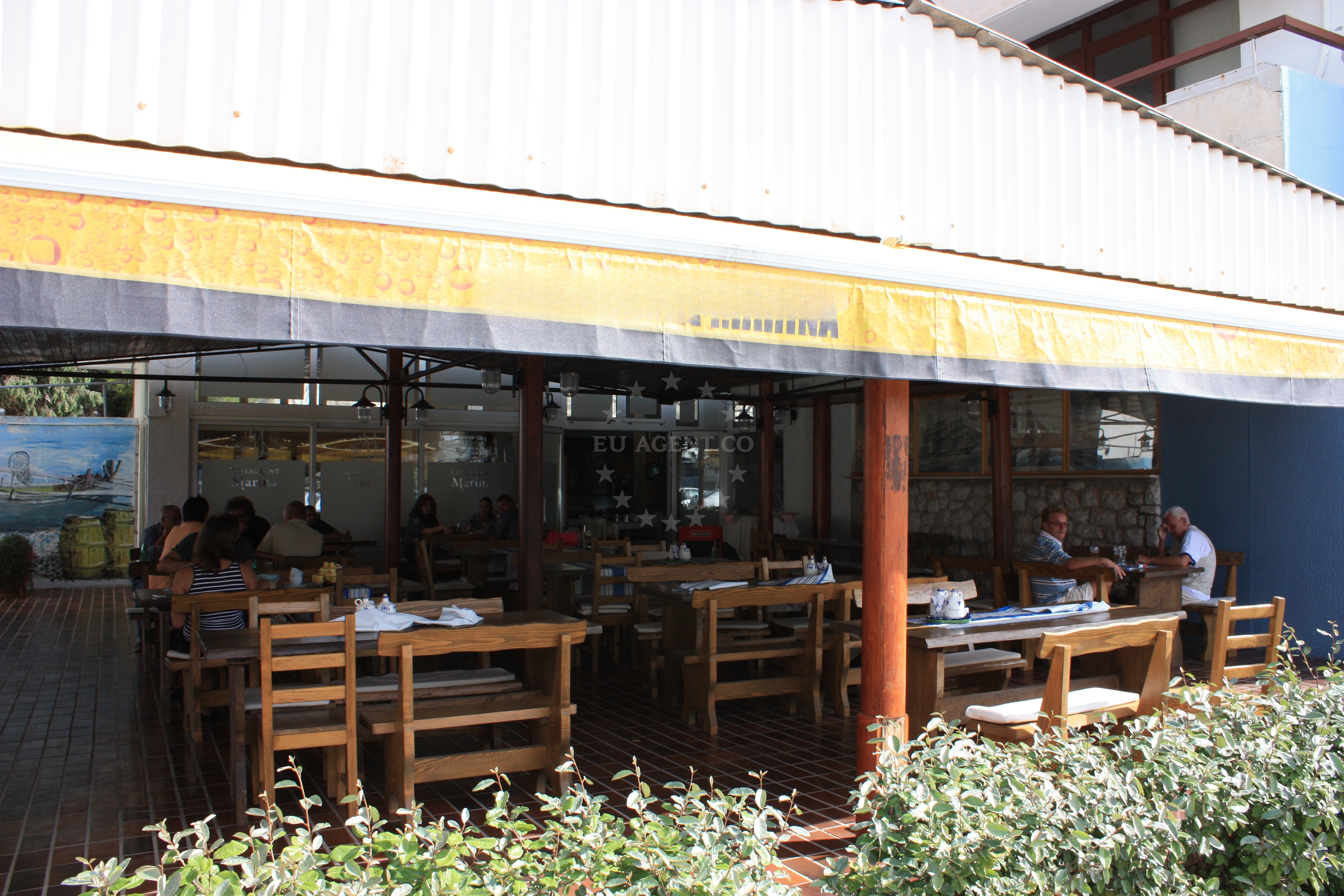 Marina Restaurant in Losinj, Istria and Kvarner, Croatia with harbor views