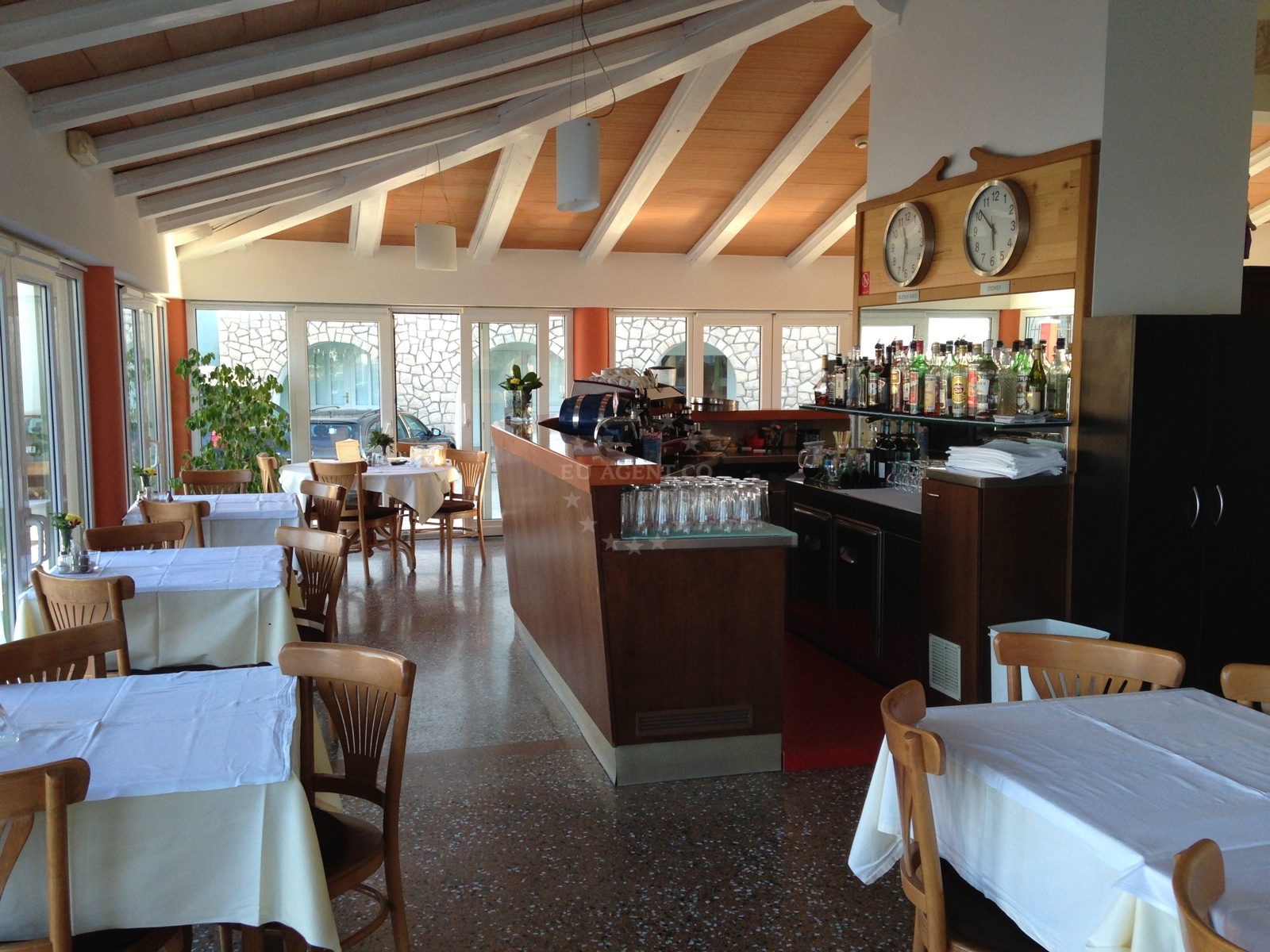 Televrin Restaurant exterior in Nerezine, Losinj, Croatia