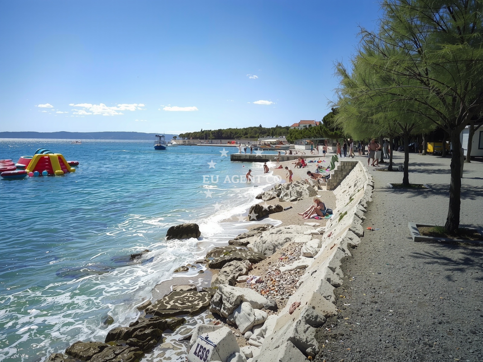 Additional view of Bistro & Caffe Bar Marina restaurant in Restaurant in Novi Vinodolski, Istria and Kvarner, Croatia photo 5