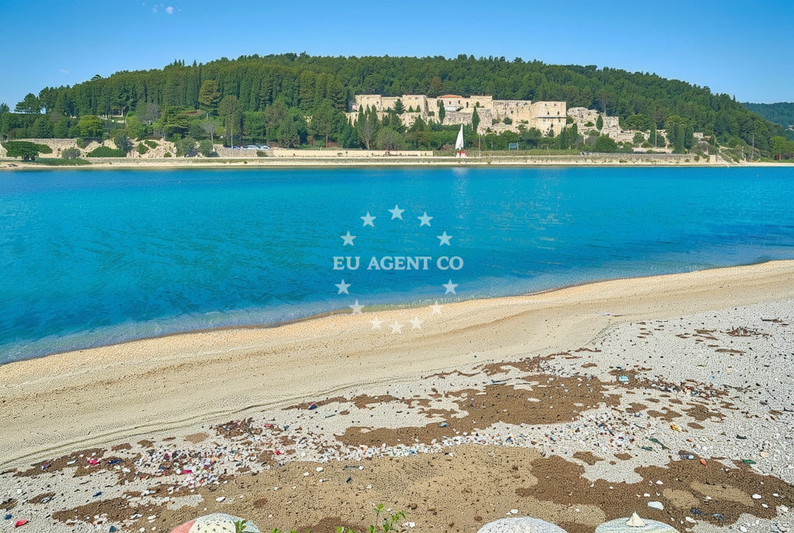 Scenic view of Ribarska Konoba Al Porto and nearby harbor
