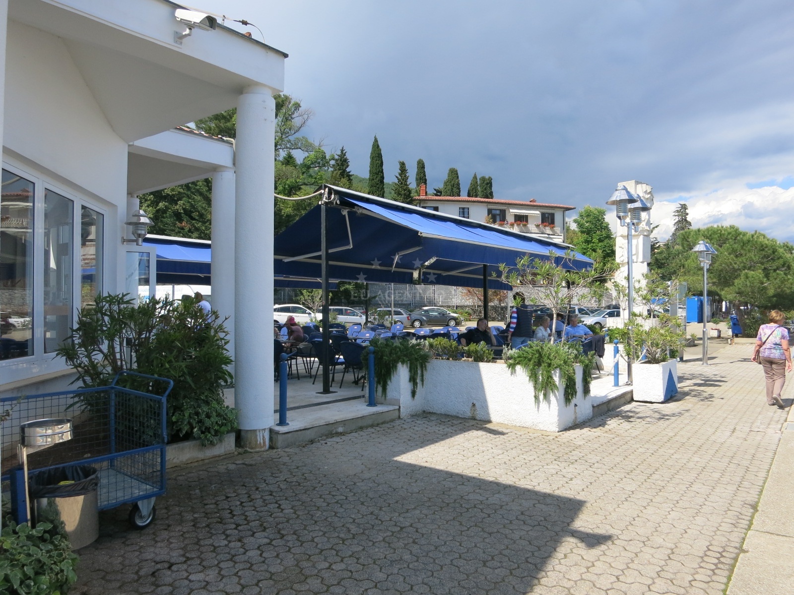 Croatian cuisine on display at Bussola Restaurant in Opatija