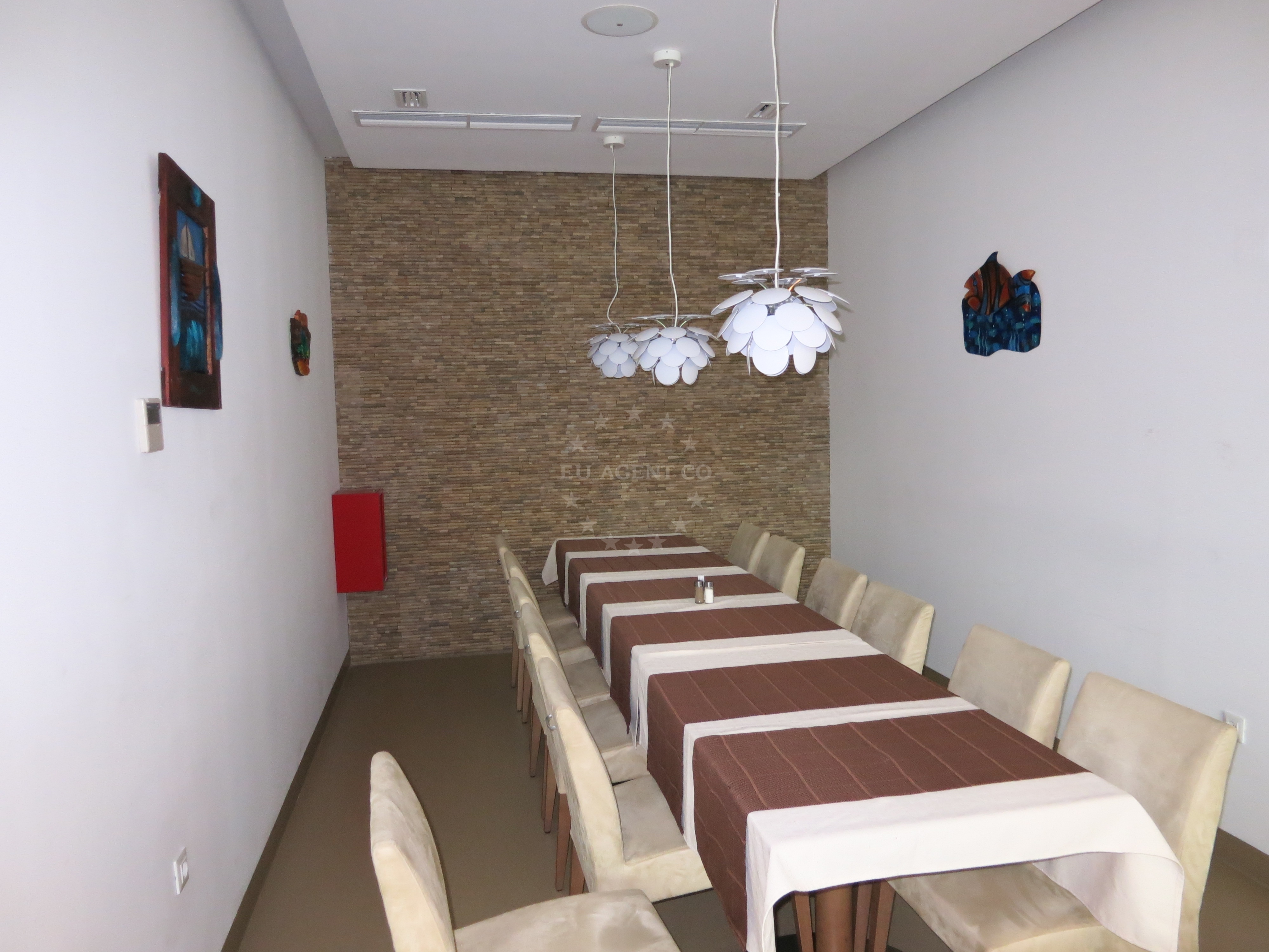 Charcoal grill station at Restaurant Volos