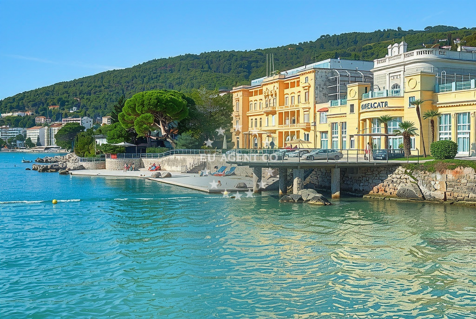 Approach and location view of Roko restaurant in Restaurant in Opatija, Istria and Kvarner, Croatia photo 3
