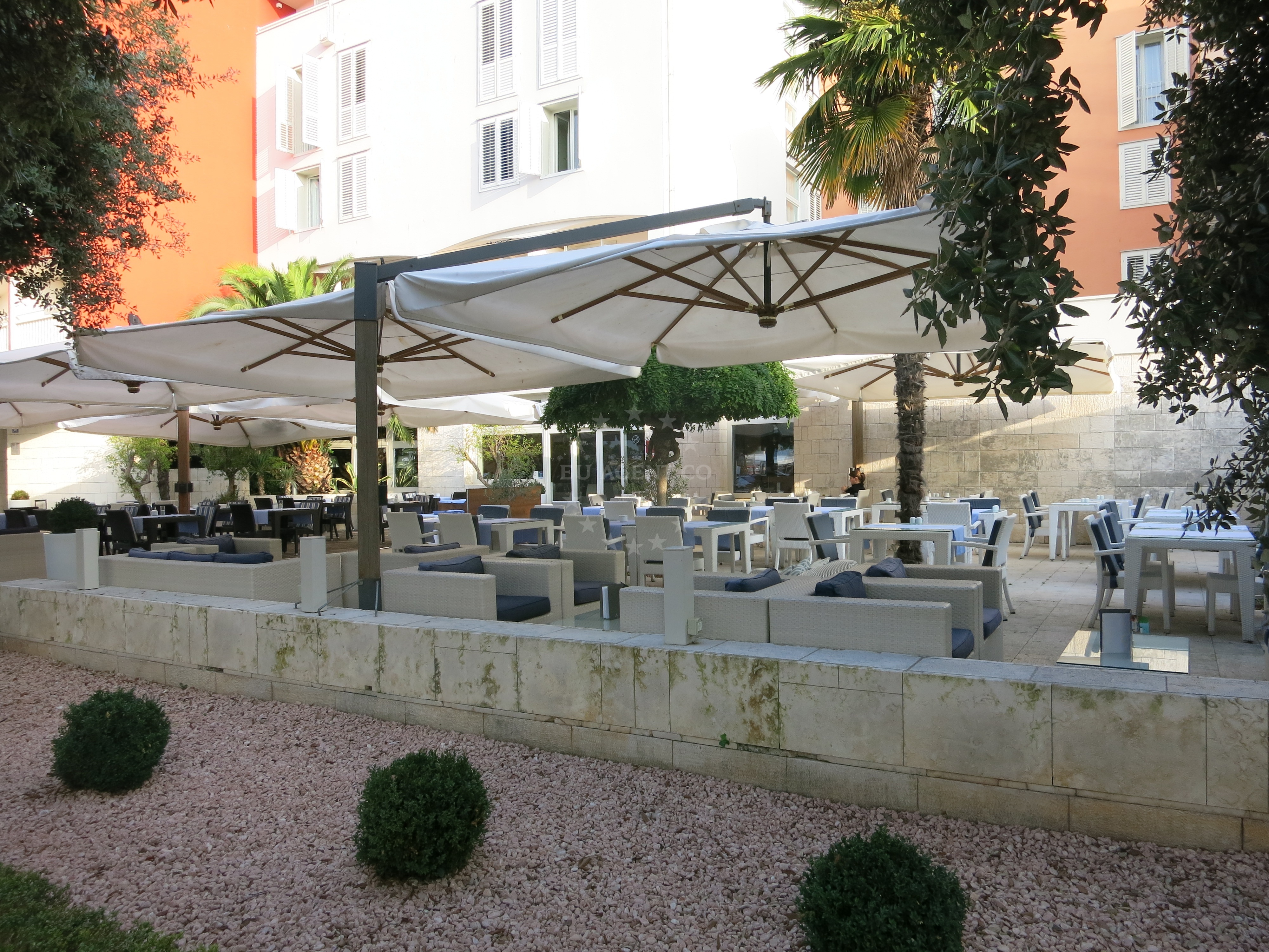 Dining area at Restaurant Spinnaker, Poreč