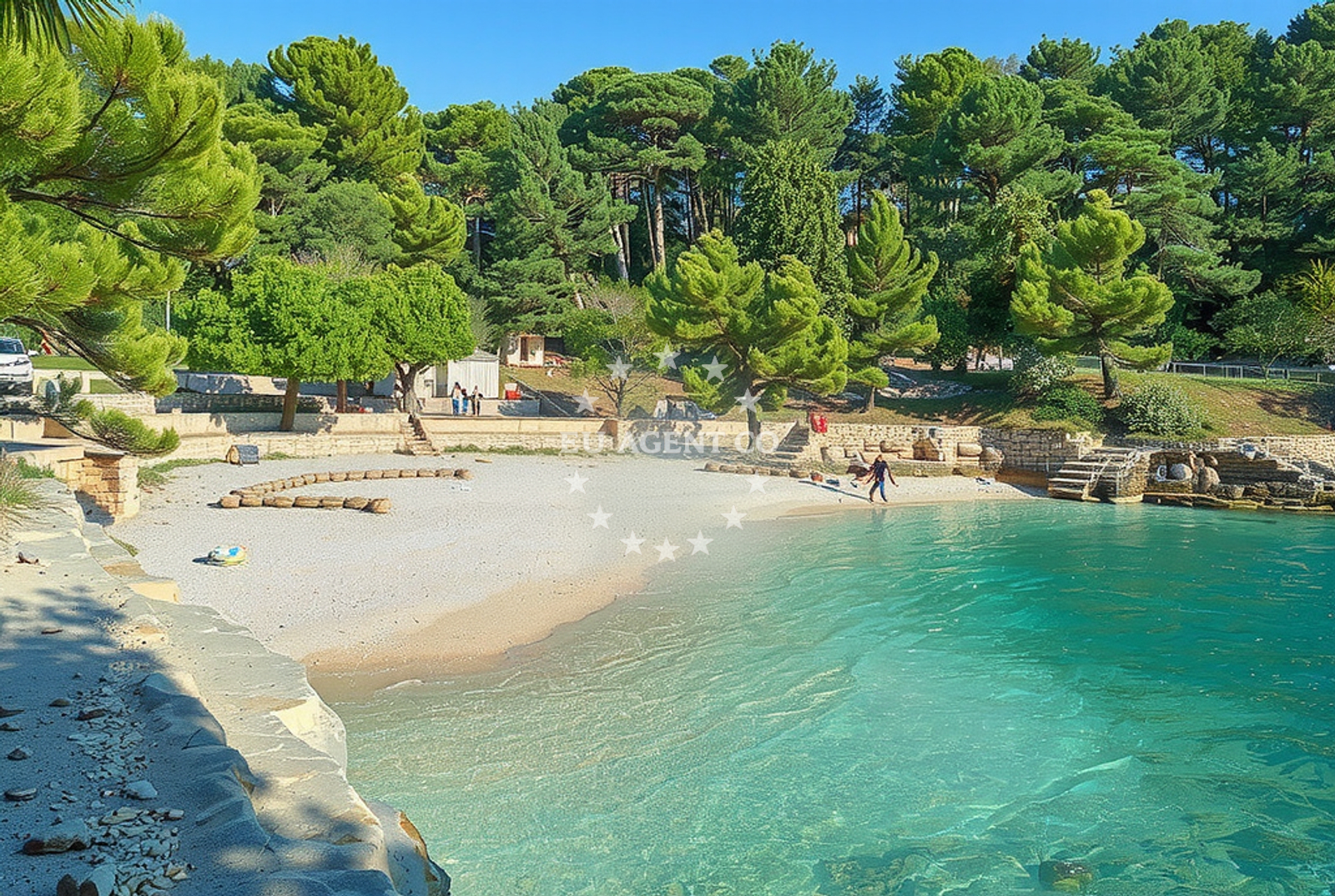 Farabuto Restaurant in Pula, Croatia, overlooking the Adriatic Sea