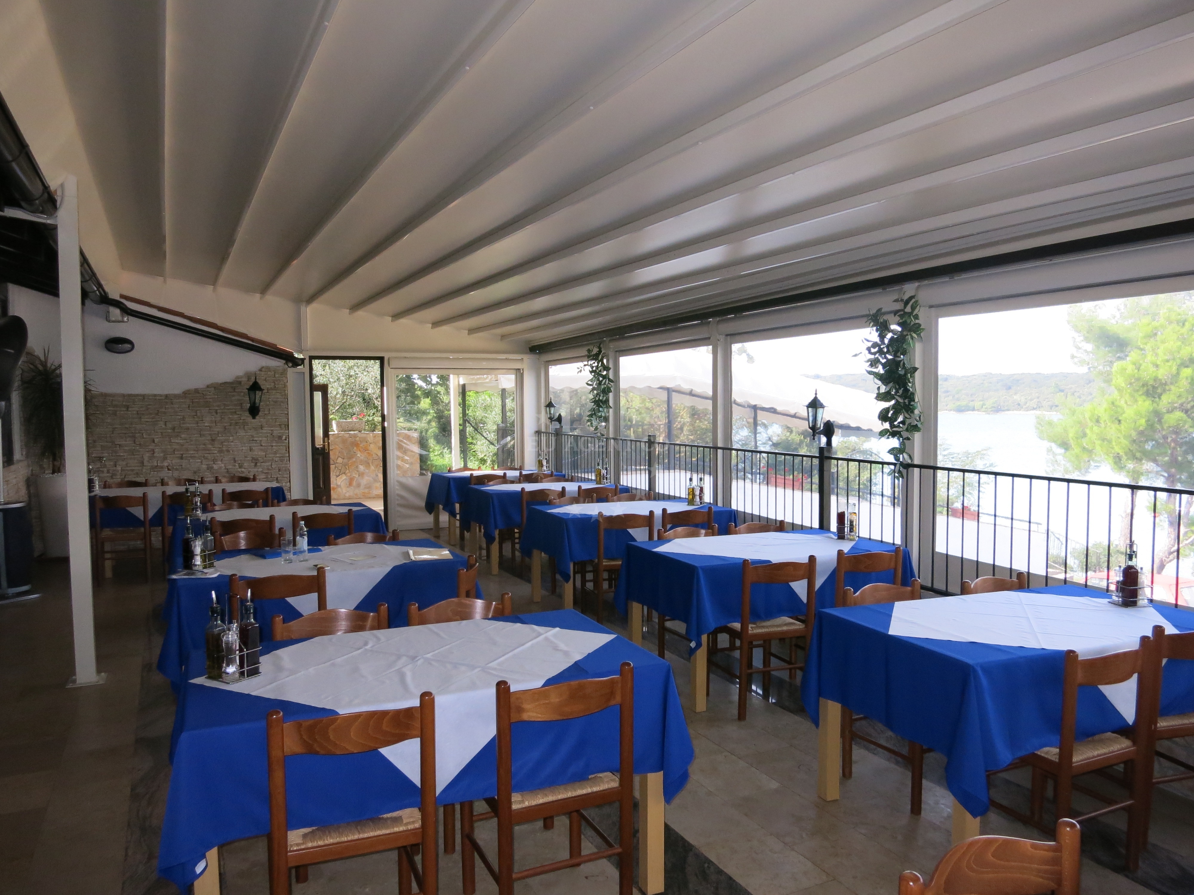 La Gondola d' Oro Restaurant with sea view in Pula, Croatia