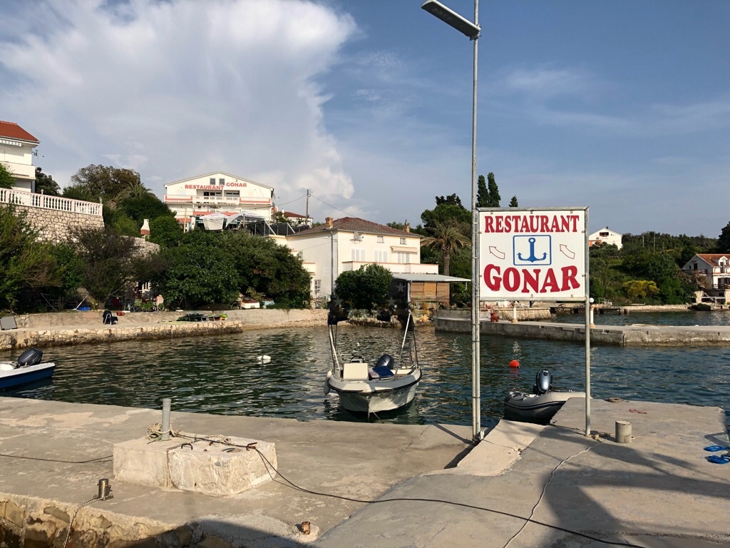 Restaurant Gonar in Kampor, Rab, Croatia
