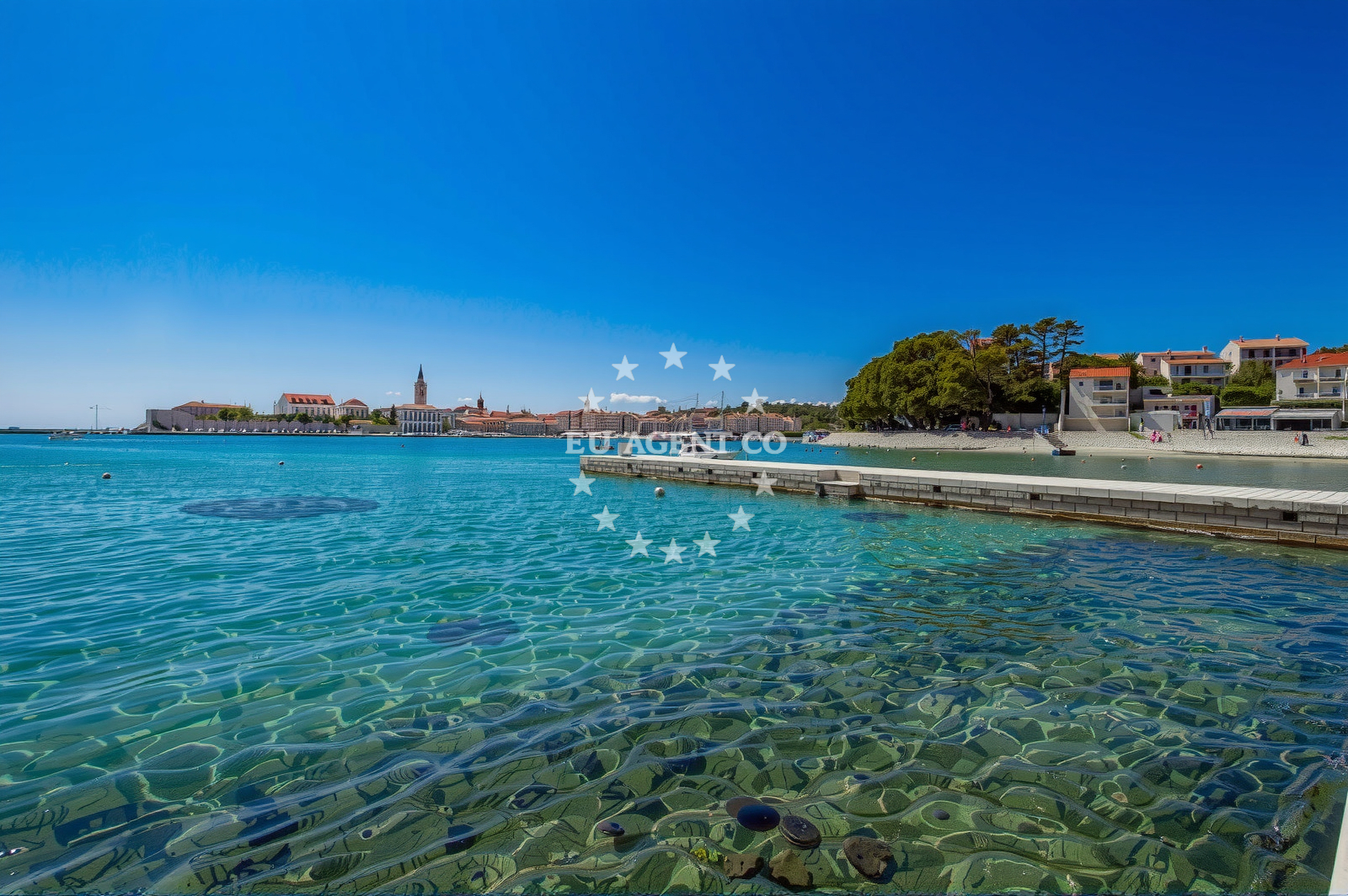 Tapas Bar Kampanel's proximity to ACI Marina Rab in Istria and Kvarner