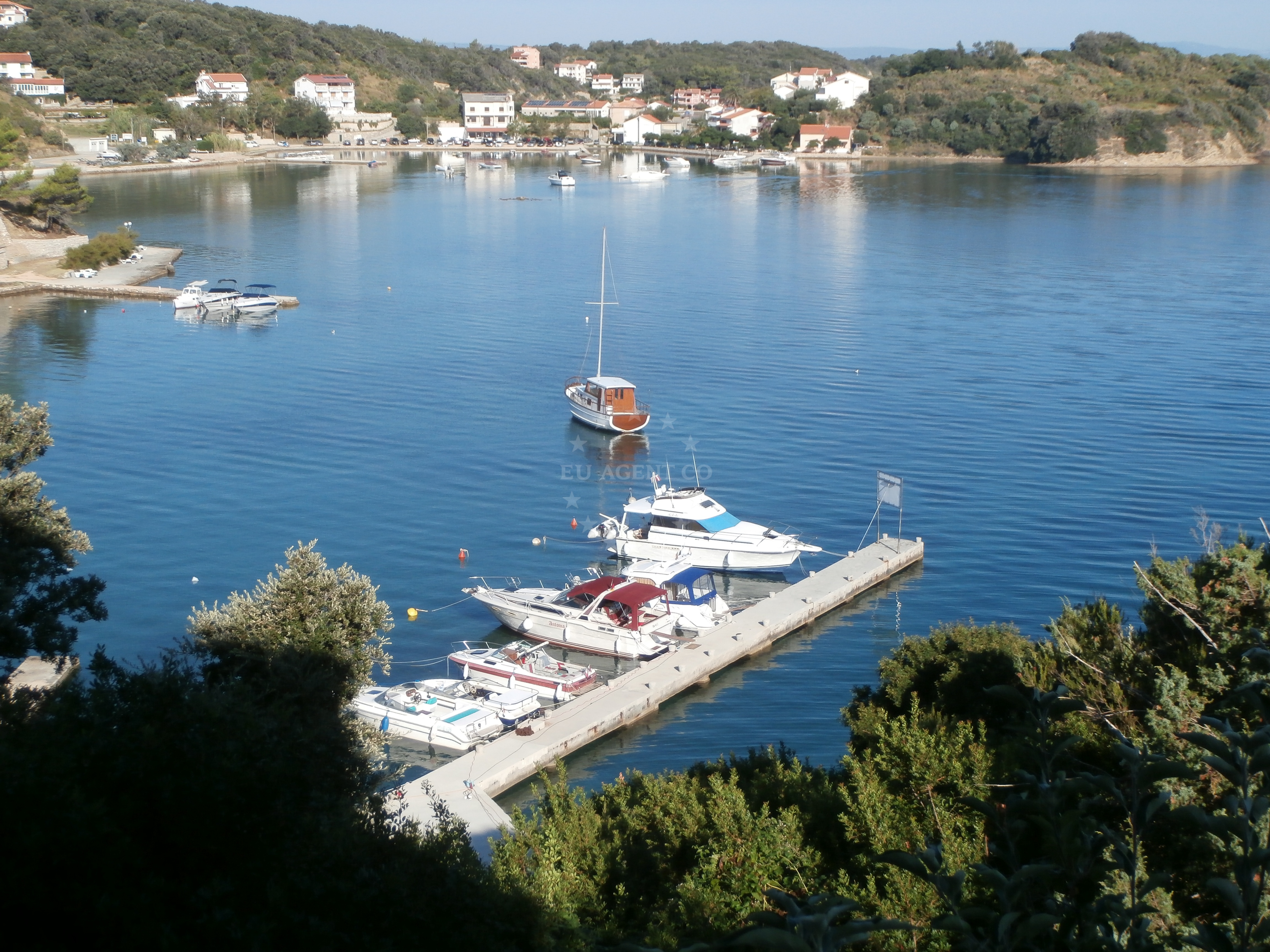 Belvedere Restaurant terrace overlooking Supetarska Draga bay