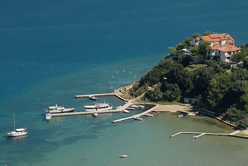 View of Supetarska Draga beach from Belvedere