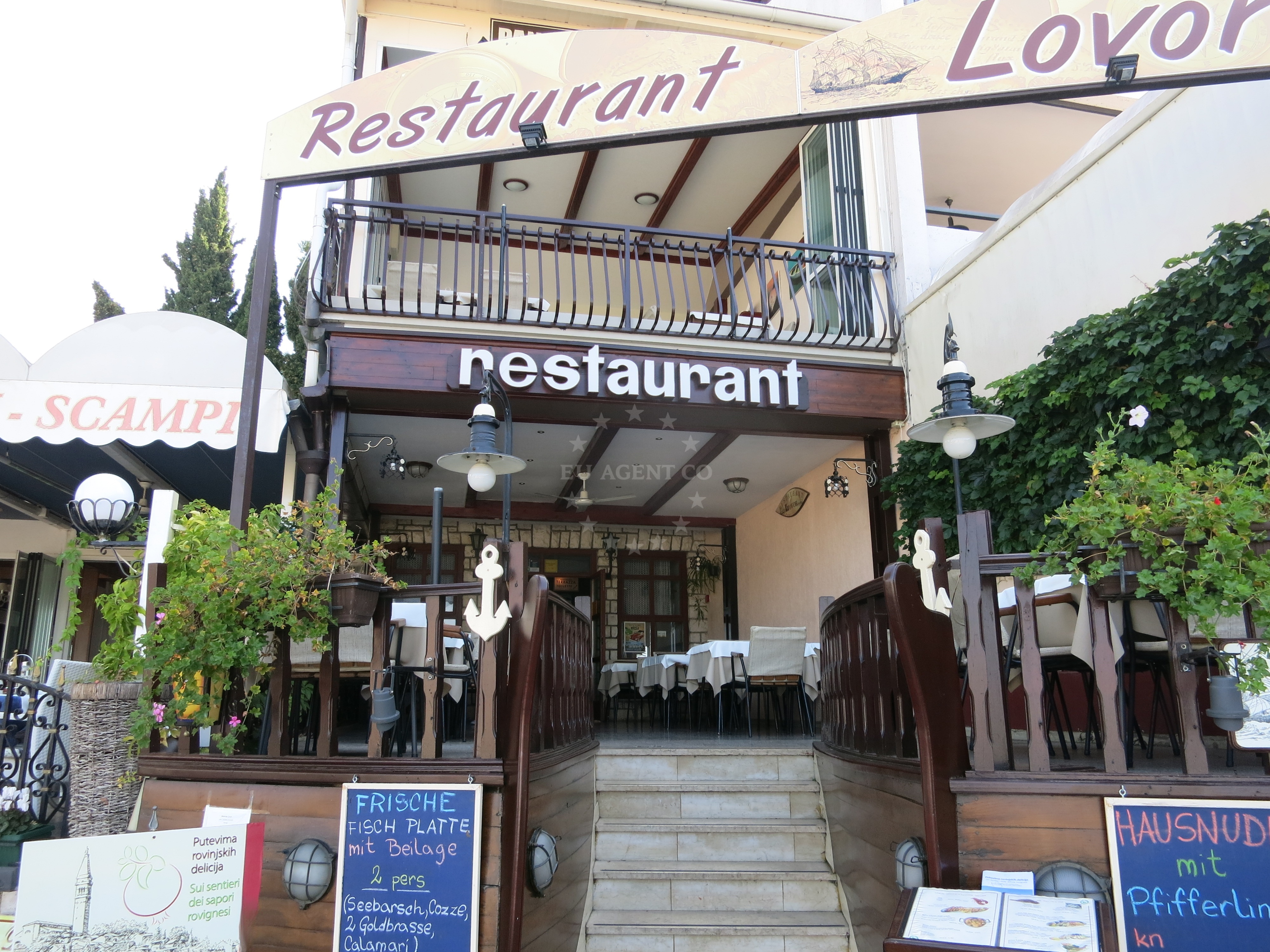 Lovor Restaurant in Rovinj, Croatia