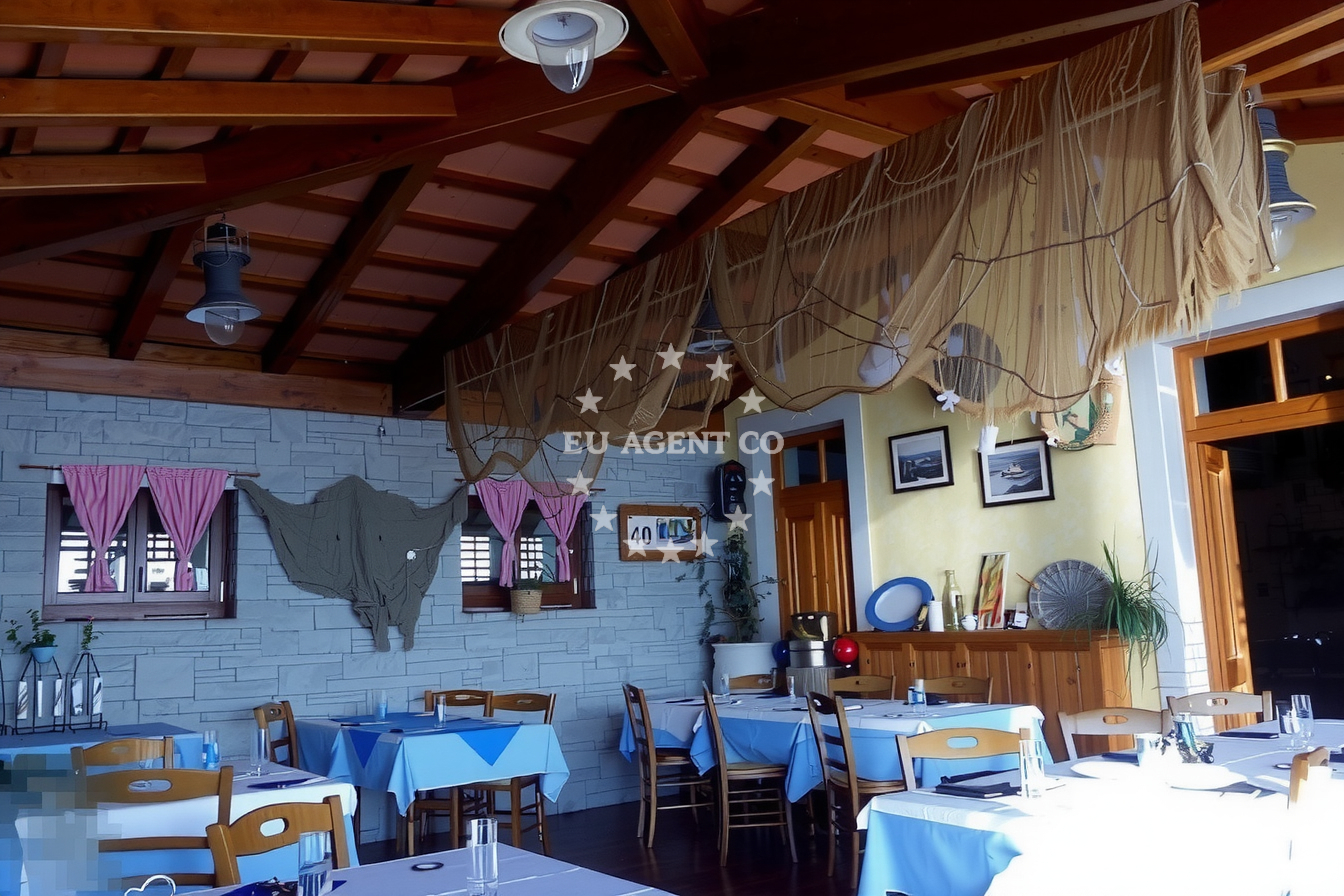 Fresh seafood dishes at Martin Pescador Restaurant, Trget, Croatia
