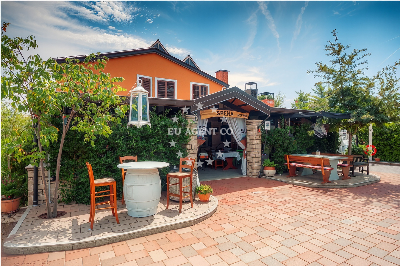 Konoba Nono restaurant exterior in Umag, Istria, Croatia