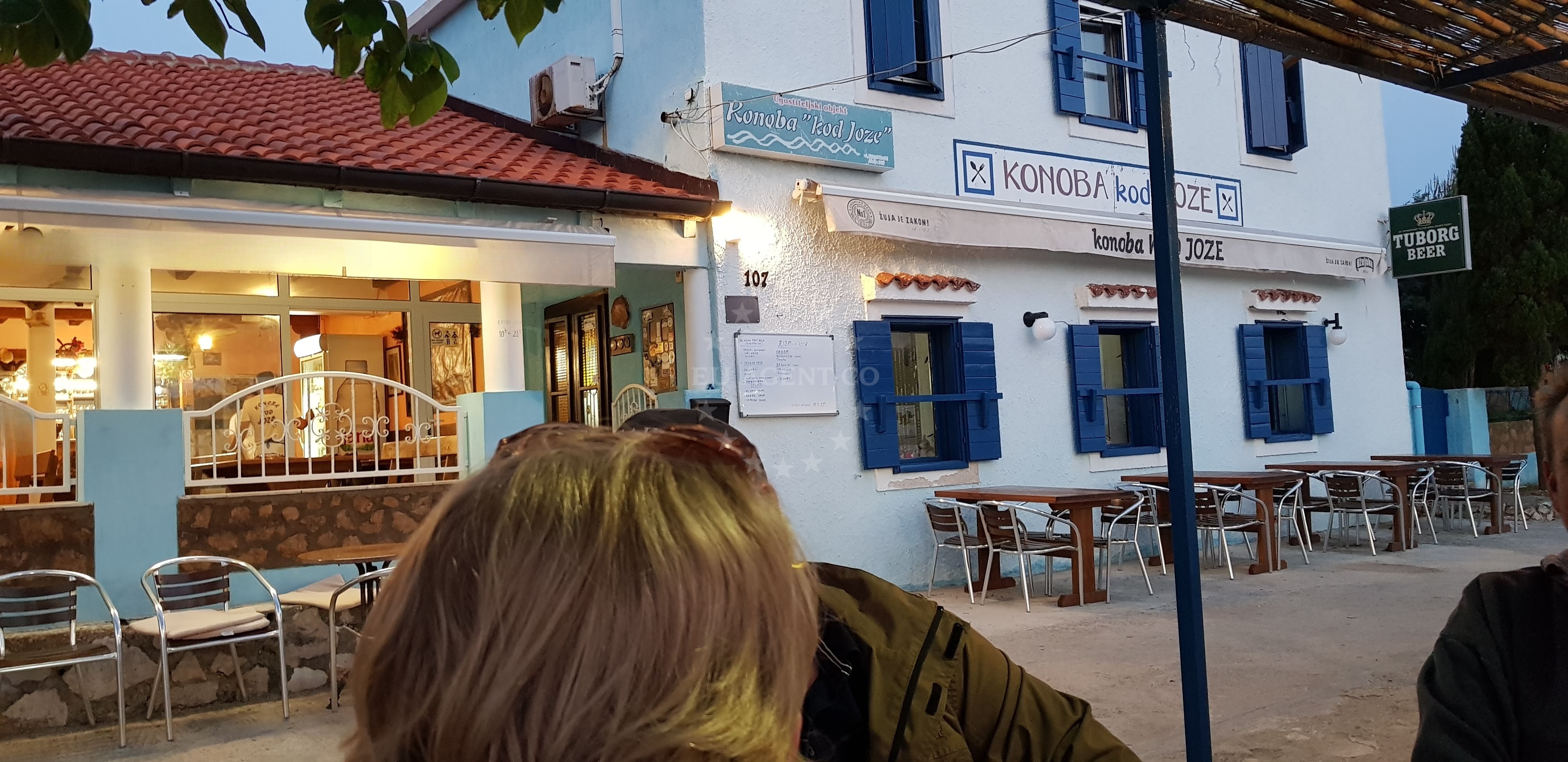 Kod Joze Restaurant on Unije Island, Istria and Kvarner, Croatia