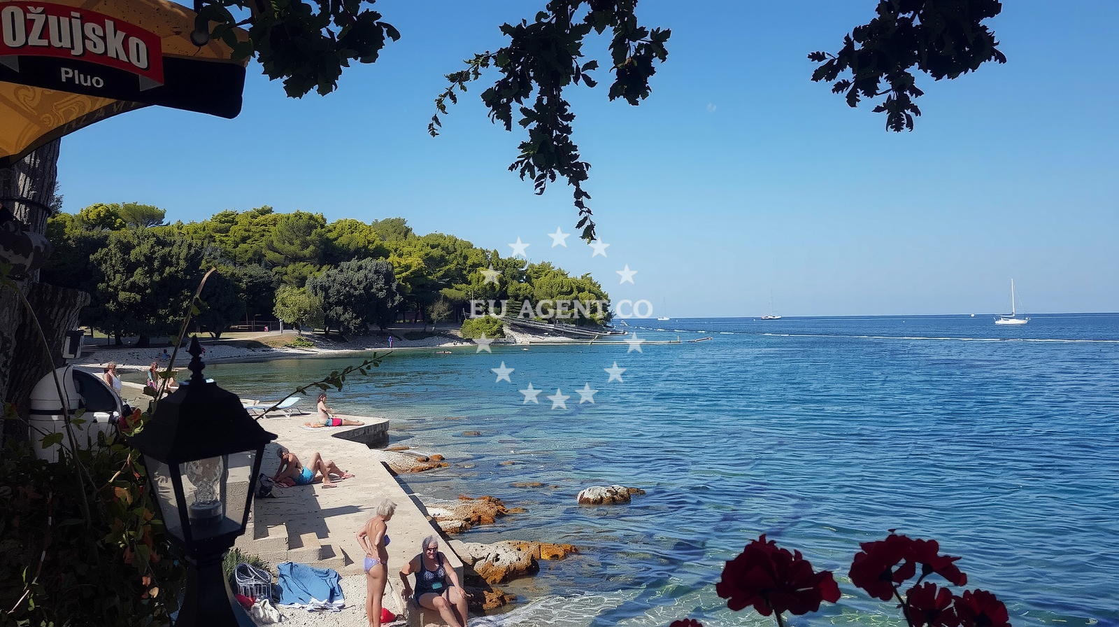 View of Marina Vrsar near Antoni Restaurant