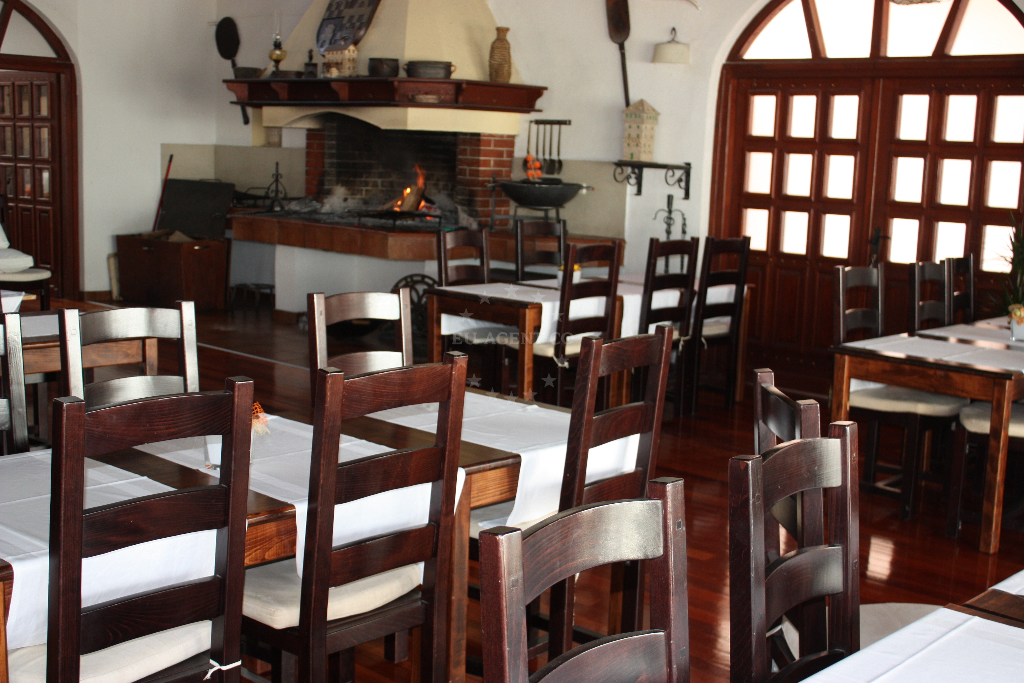 Indoor dining area at Ilirija Restaurant in Biograd na Moru