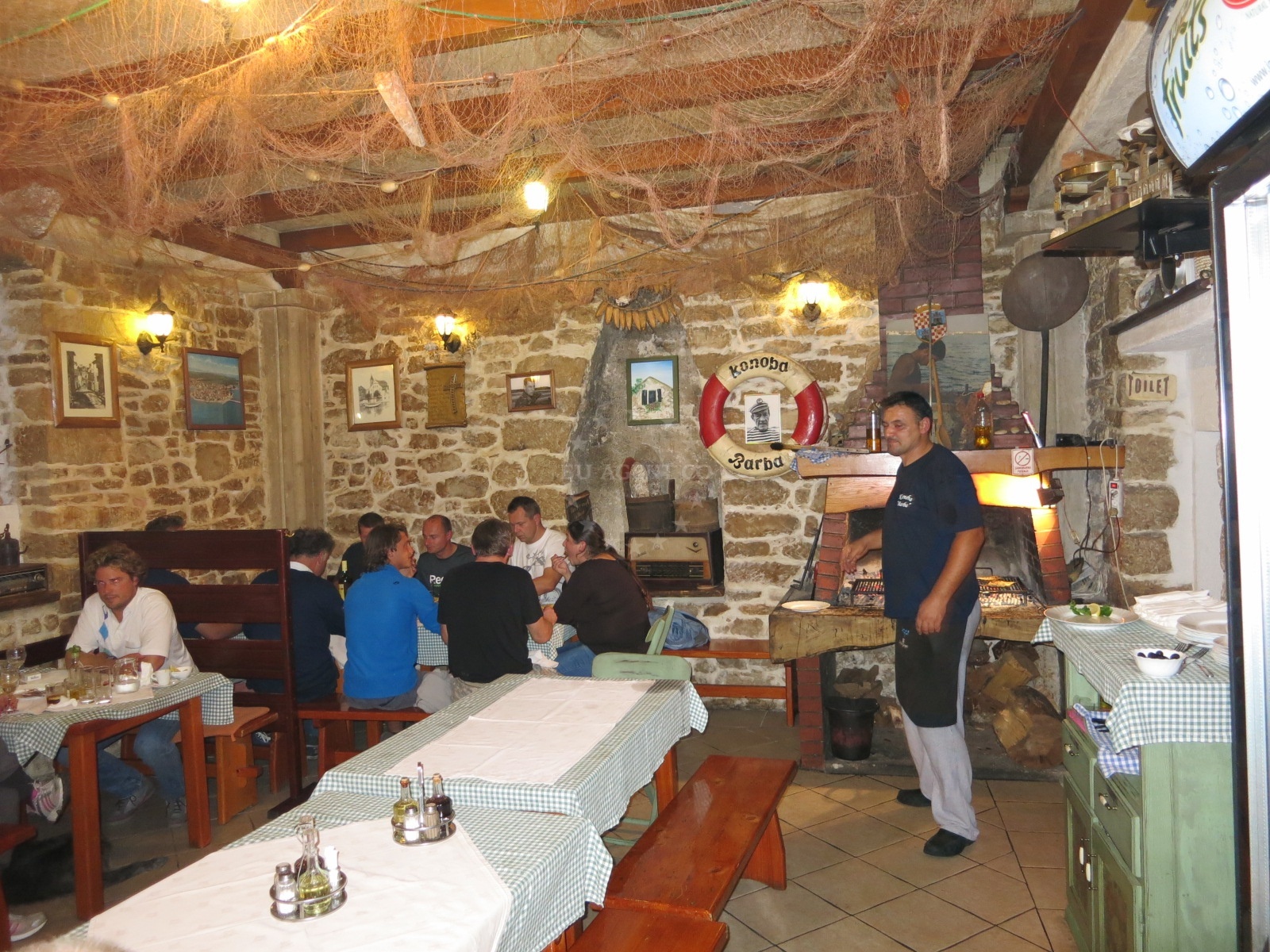 Fresh seafood platter featuring daily trawler catches