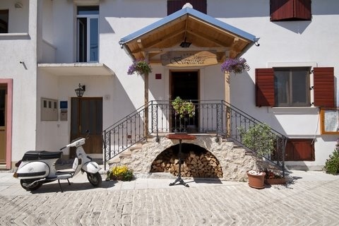 Konoba Bazilika restaurant in Biograd na moru, North Dalmatia, Croatia