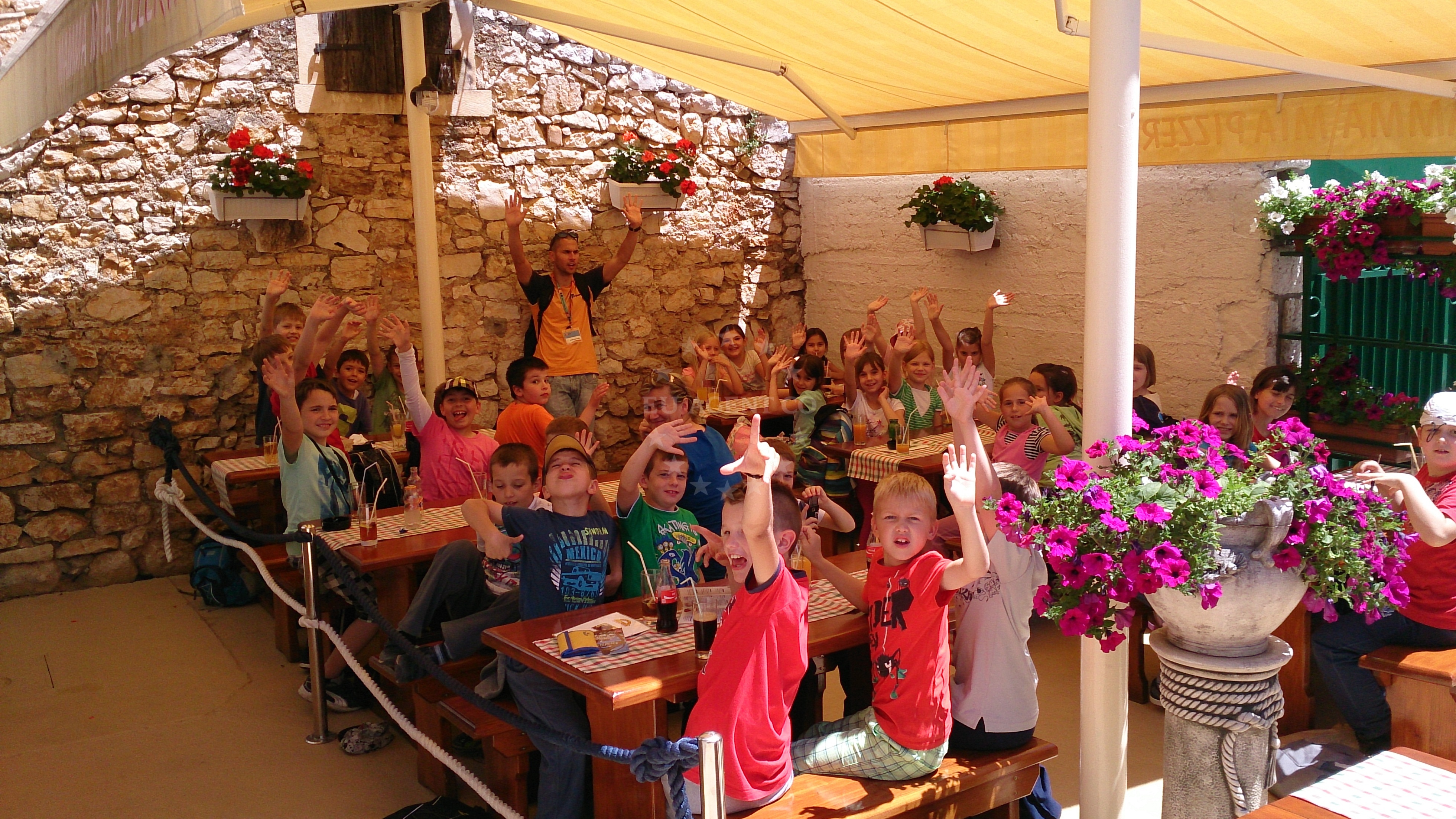 Pizzeria Mama Mia in Biograd na Moru, North Dalmatia, Croatia