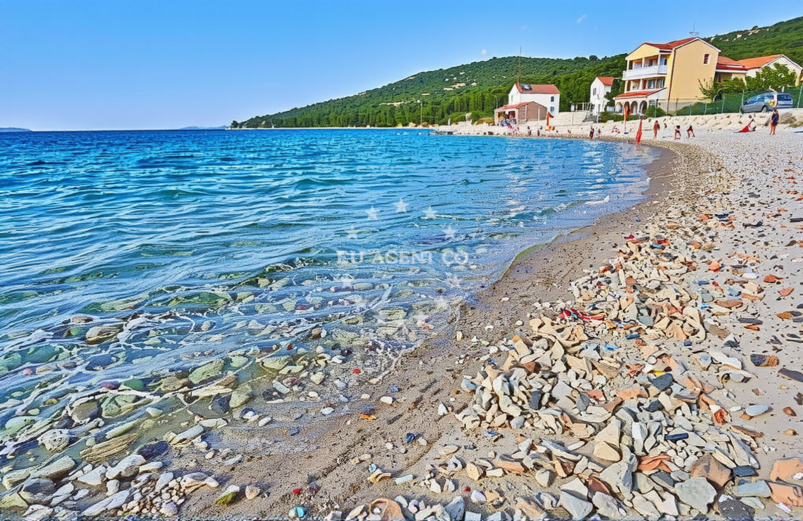 Restaurant Konoba Kadulja in Bozava, Dugi Otok, overlooking the Adriatic Sea