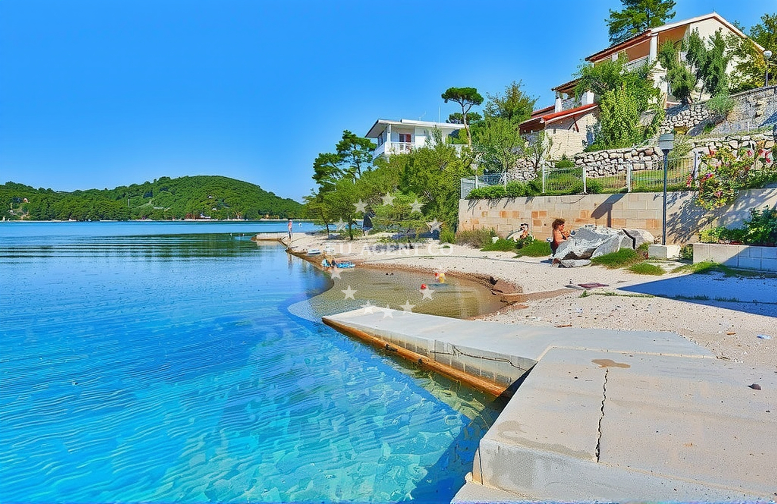 Approach and location view of Antonio restaurant in Restaurant in Brbinj on the island Dugi Otok, North Dalmatia, Croatia photo 3