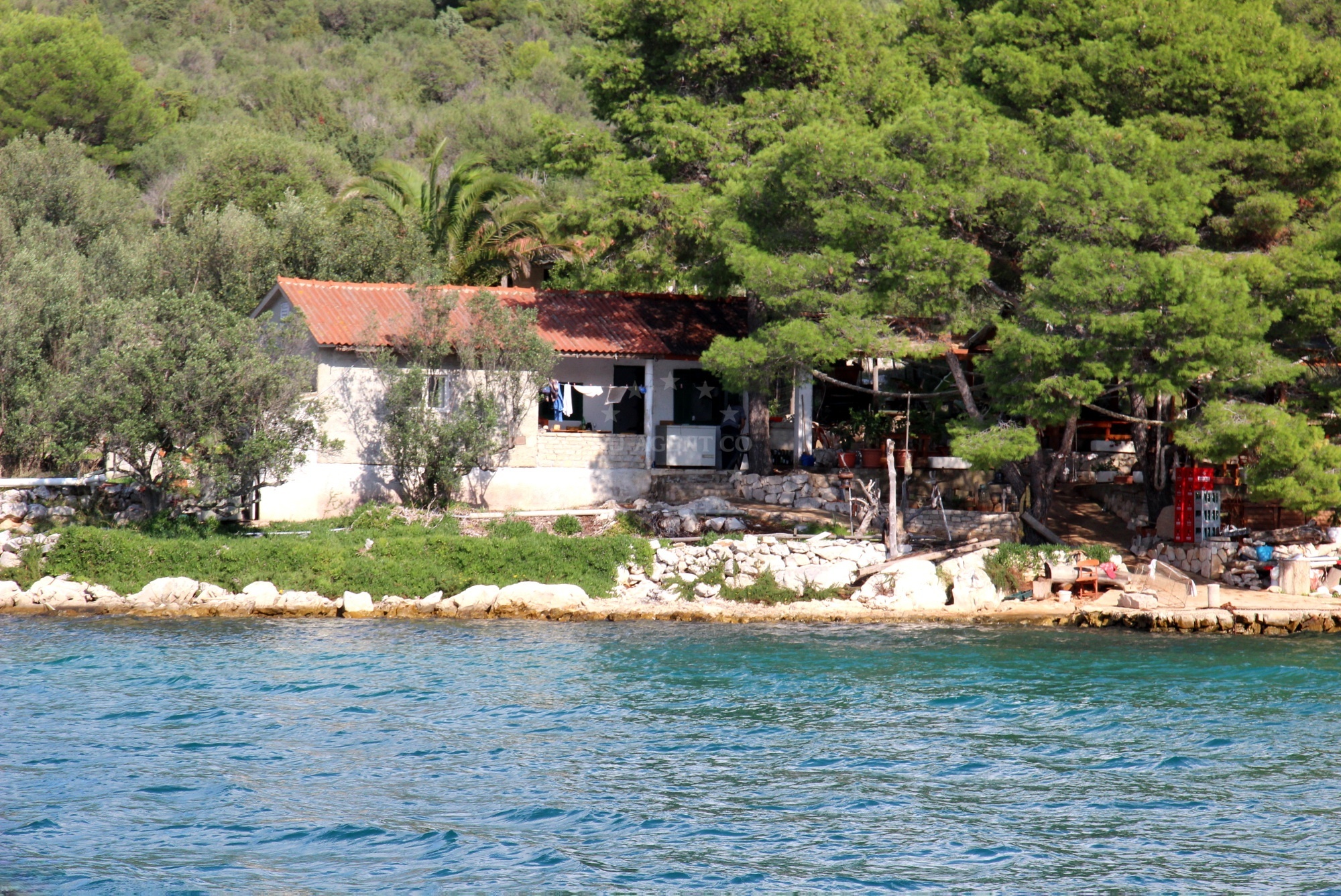 Konoba Krsovica restaurant in Telašćica Bay, Dugi Otok, Croatia