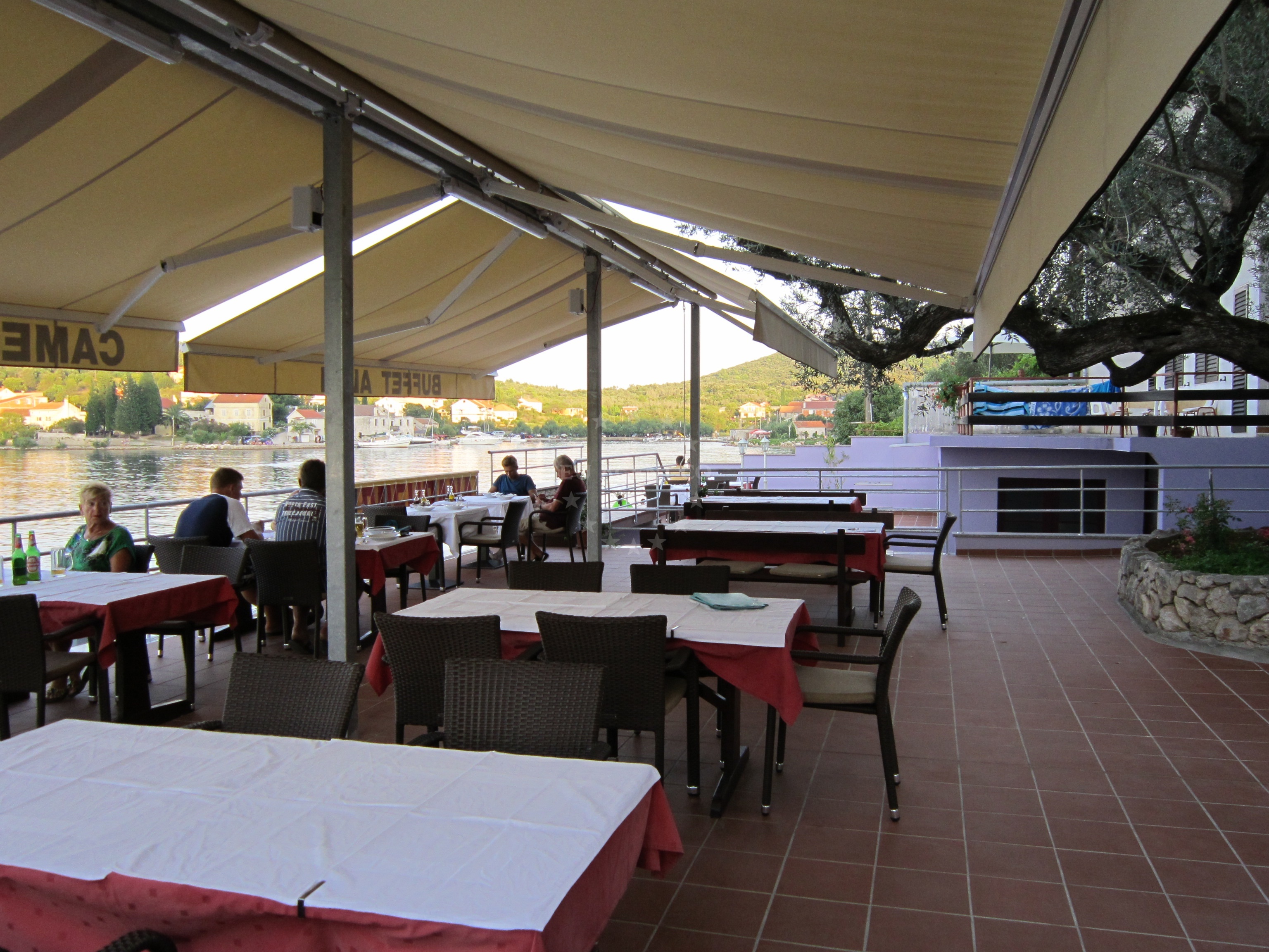 Sunset view from Alen Restaurant terrace