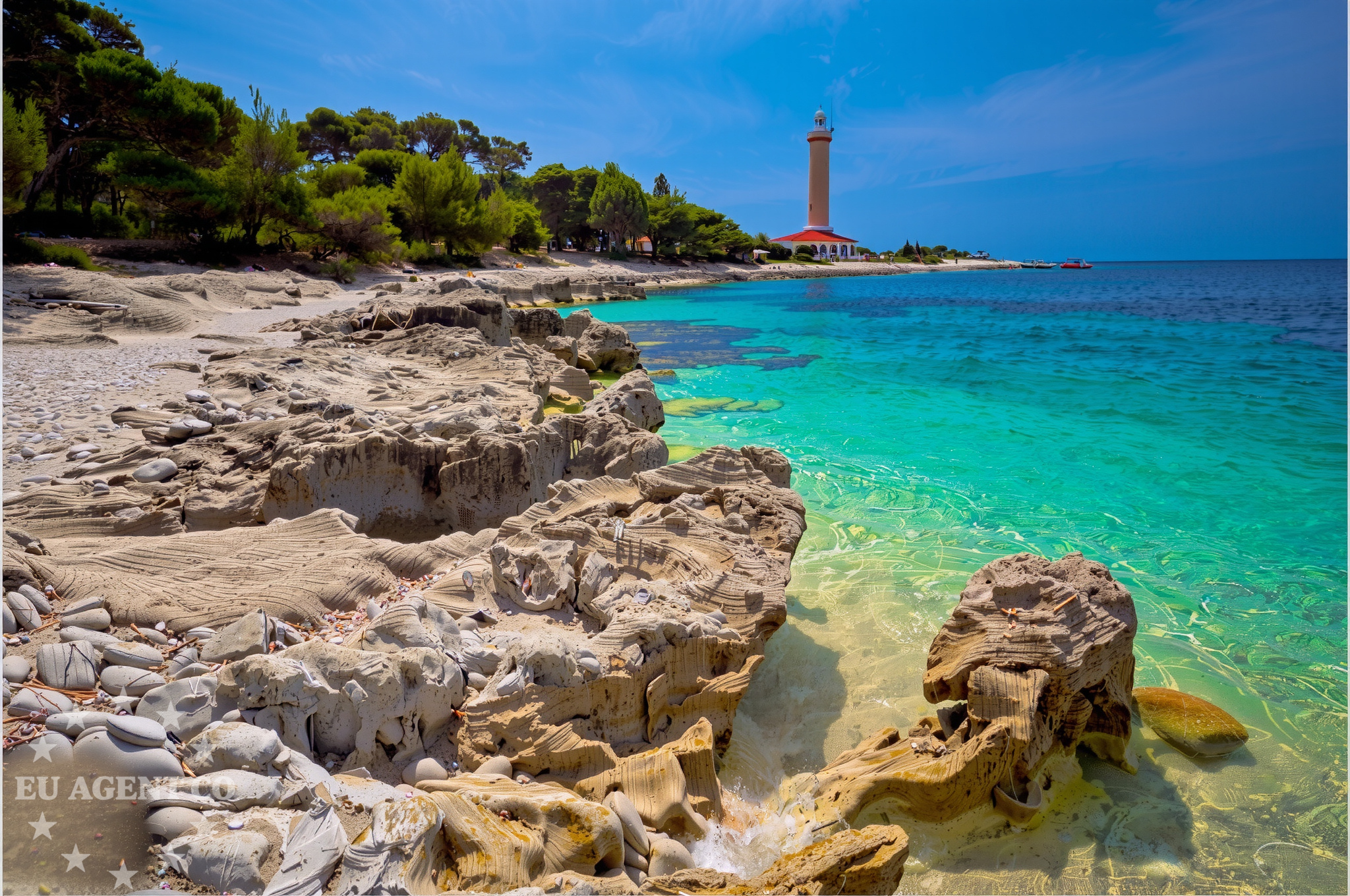 Restaurant in Luka, Dugi Otok, offering traditional Croatian dishes with views of the Adriatic Sea