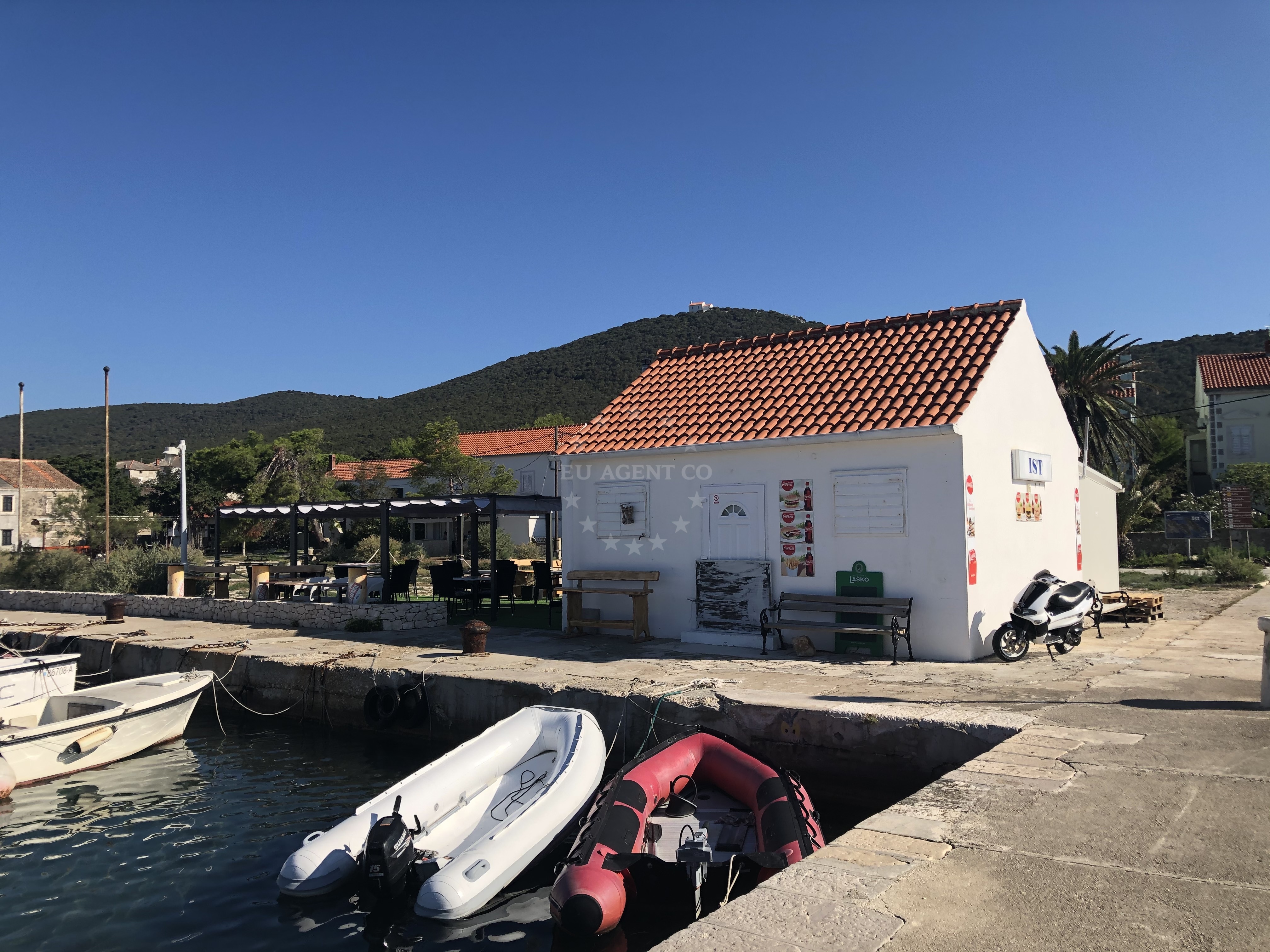 Restaurant in Ist, North Dalmatia, Croatia