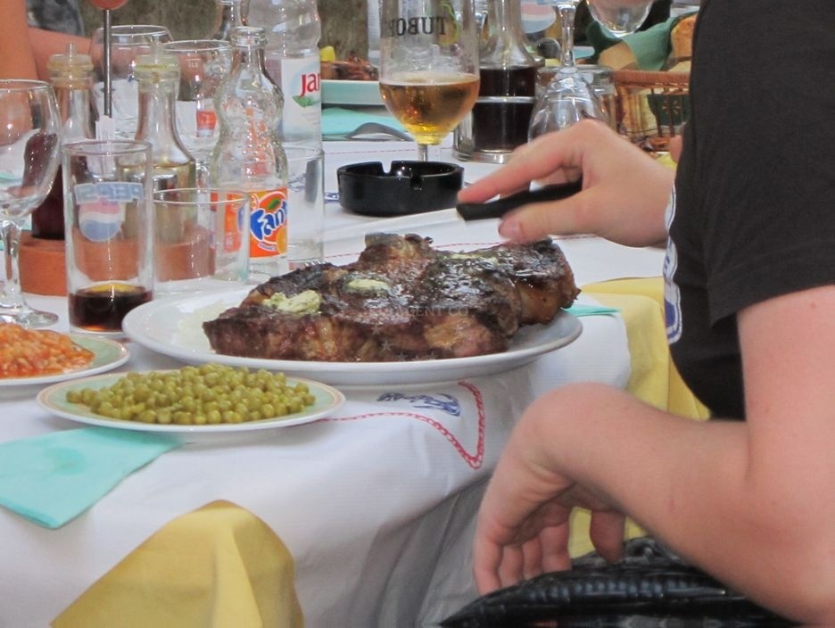 Mandrac Restaurant exterior in Iz Veli, North Dalmatia, Croatia