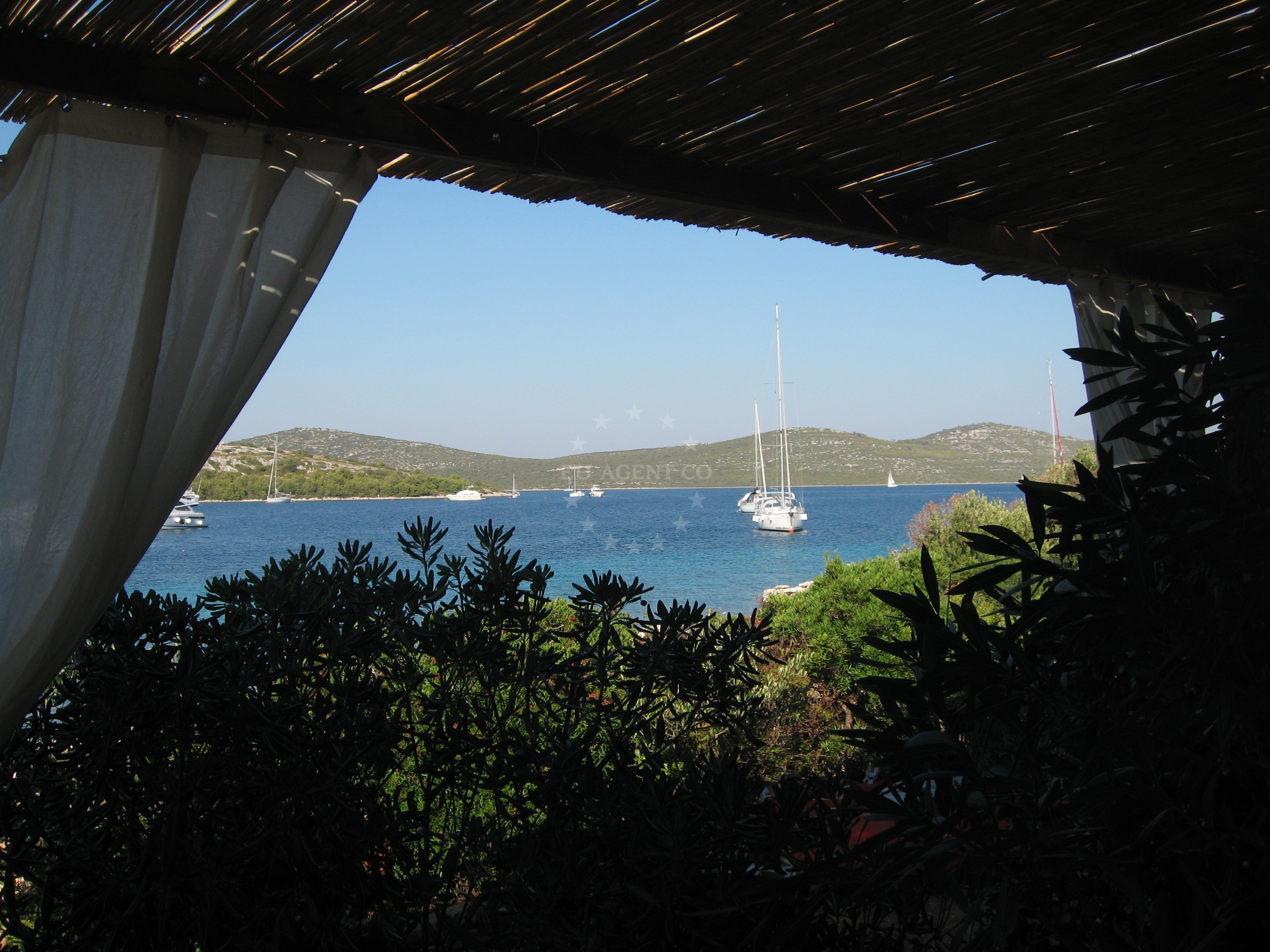 Traditional Croatian dishes served at Babalu Restaurant, Kakan Island