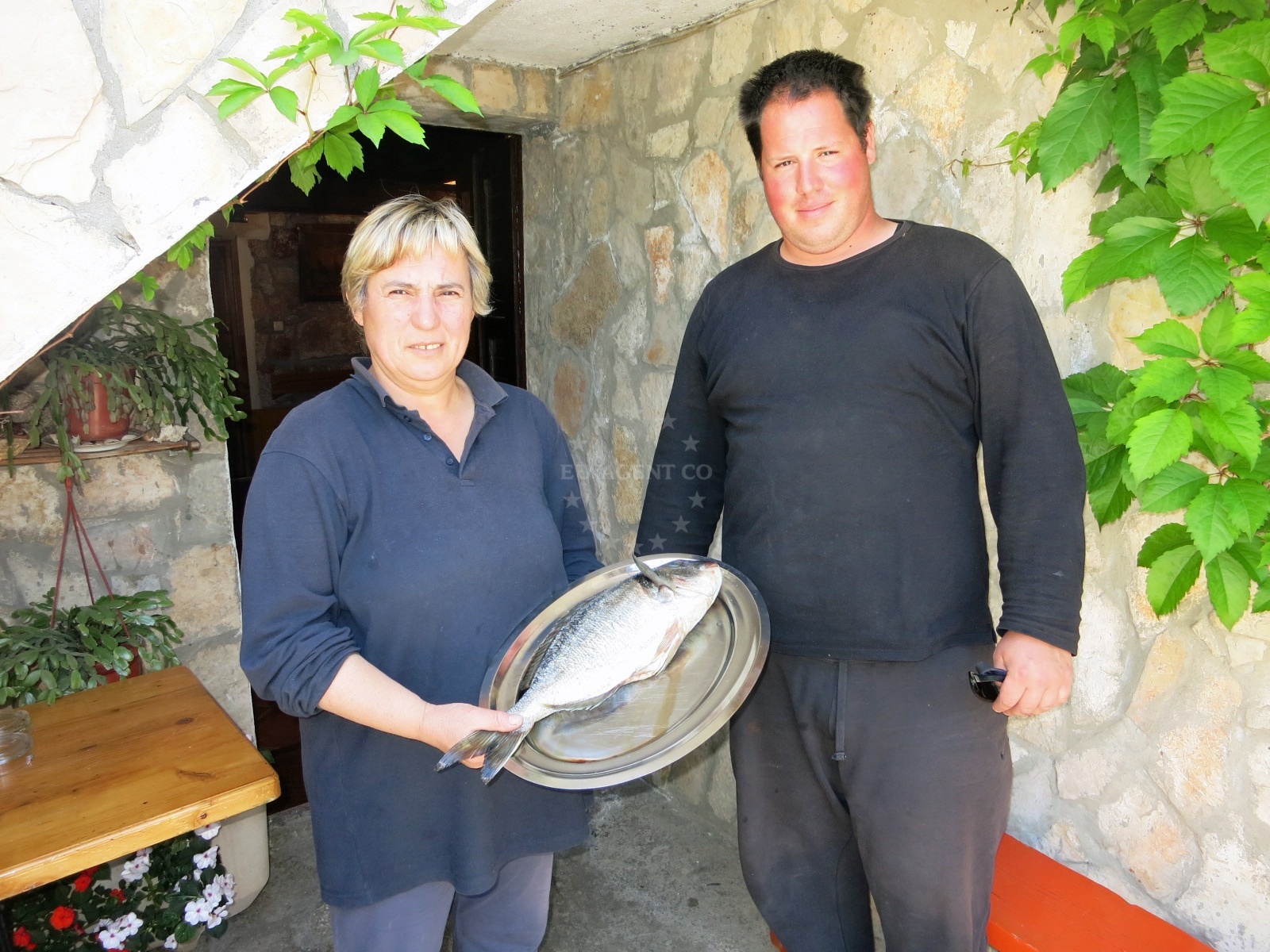 Kate Restaurant in Kaprije, North Dalmatia, Croatia