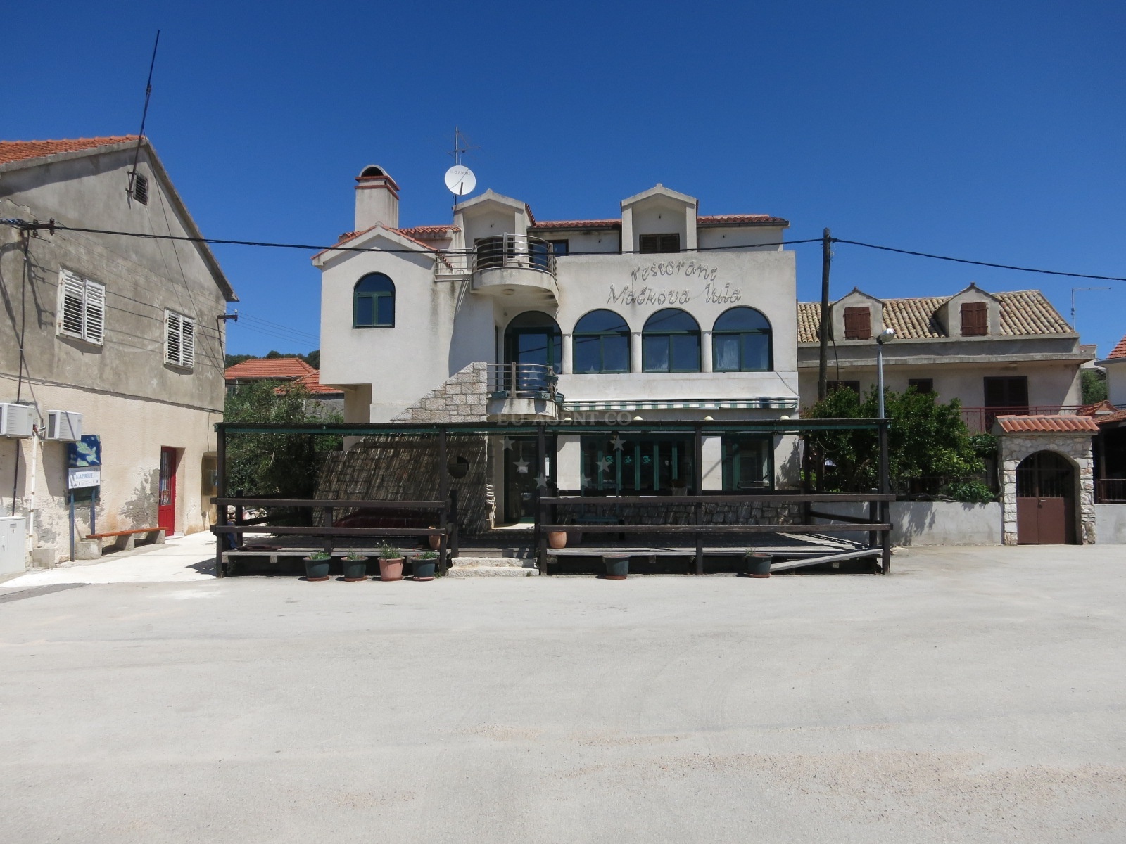 Mackova Lula Restaurant, Kaprije Island, North Dalmatia, Croatia