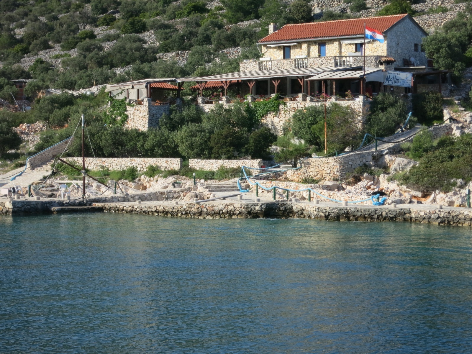 Additional view of Restaurant Capri in Restaurant on the island Kaprije, North Dalmatia, Croatia photo 6