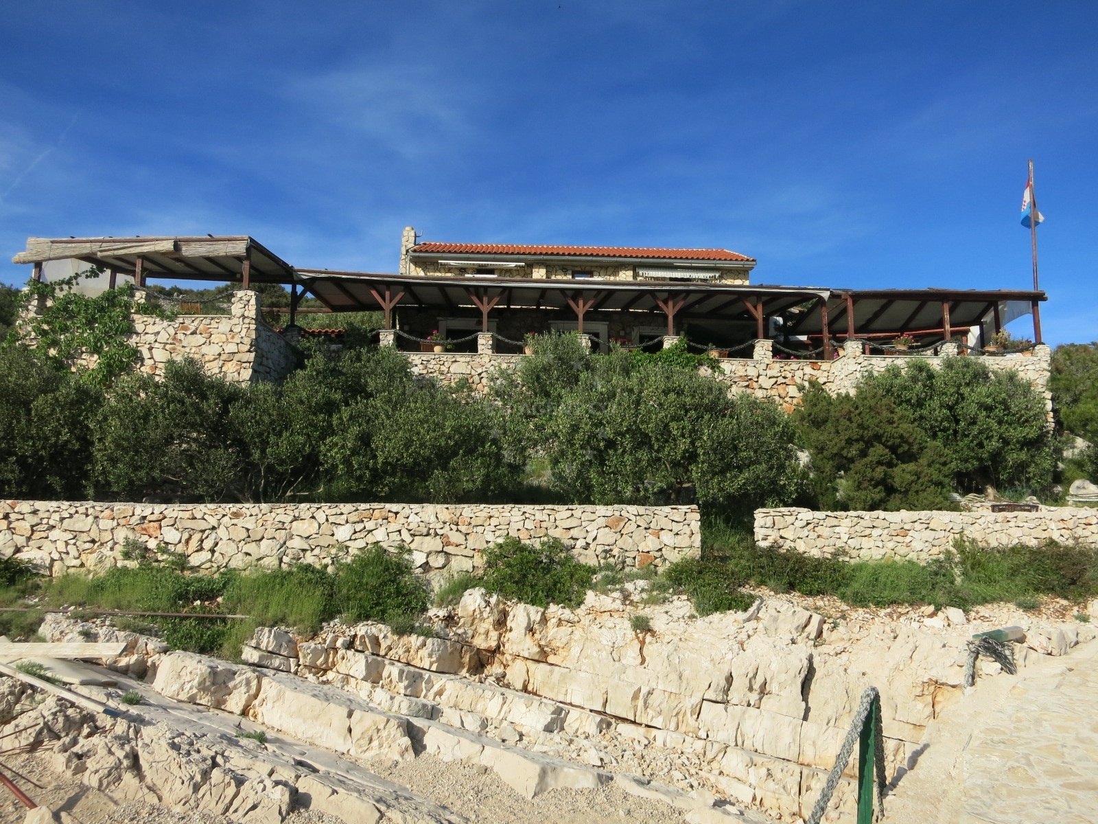 Additional view of Restaurant Capri in Restaurant on the island Kaprije, North Dalmatia, Croatia photo 8