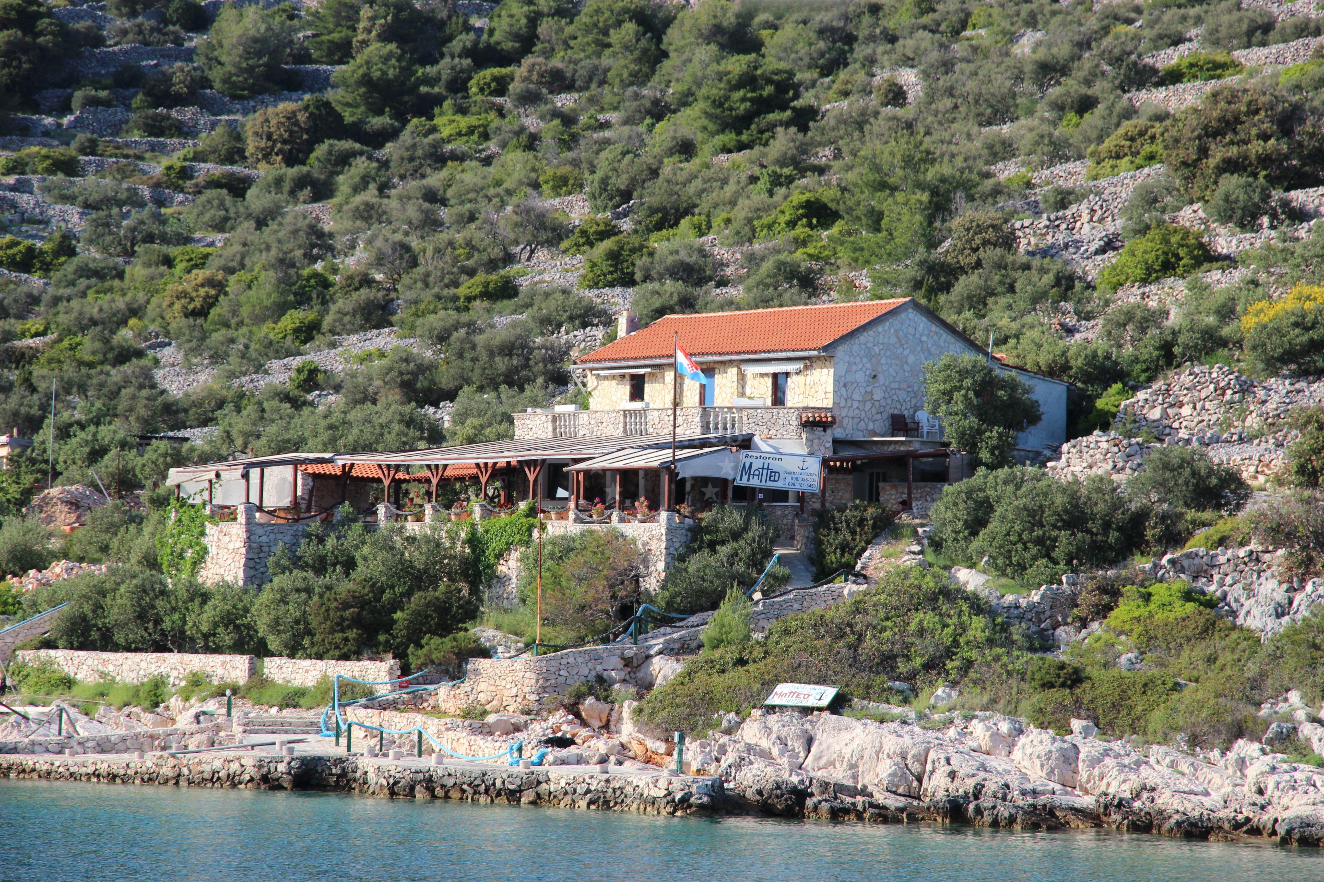 Additional view of Restaurant Capri in Restaurant on the island Kaprije, North Dalmatia, Croatia photo 9