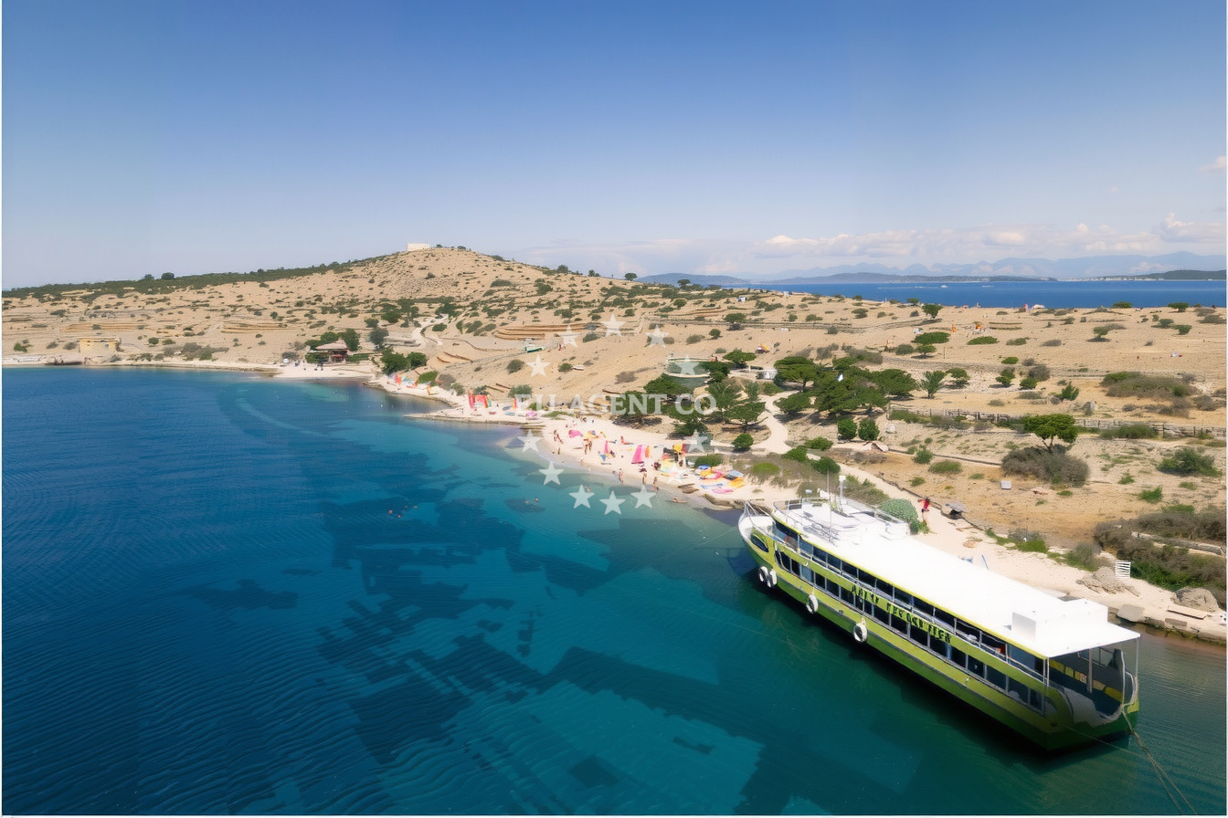 Additional view of Aquarius restaurant in Restaurant on the island Katina, North Dalmatia, Croatia photo 7