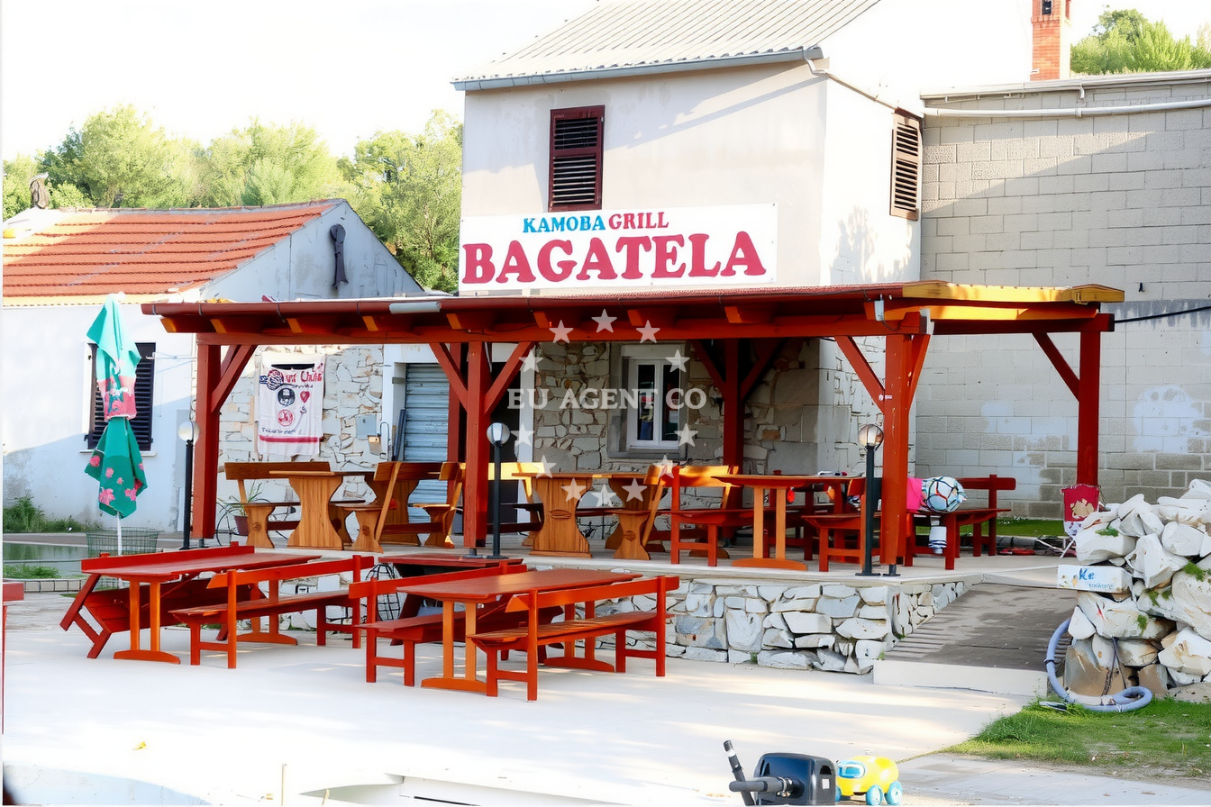 Additional view of Bagatela restaurant in Restaurant on the island Katina, North Dalmatia, Croatia photo 6