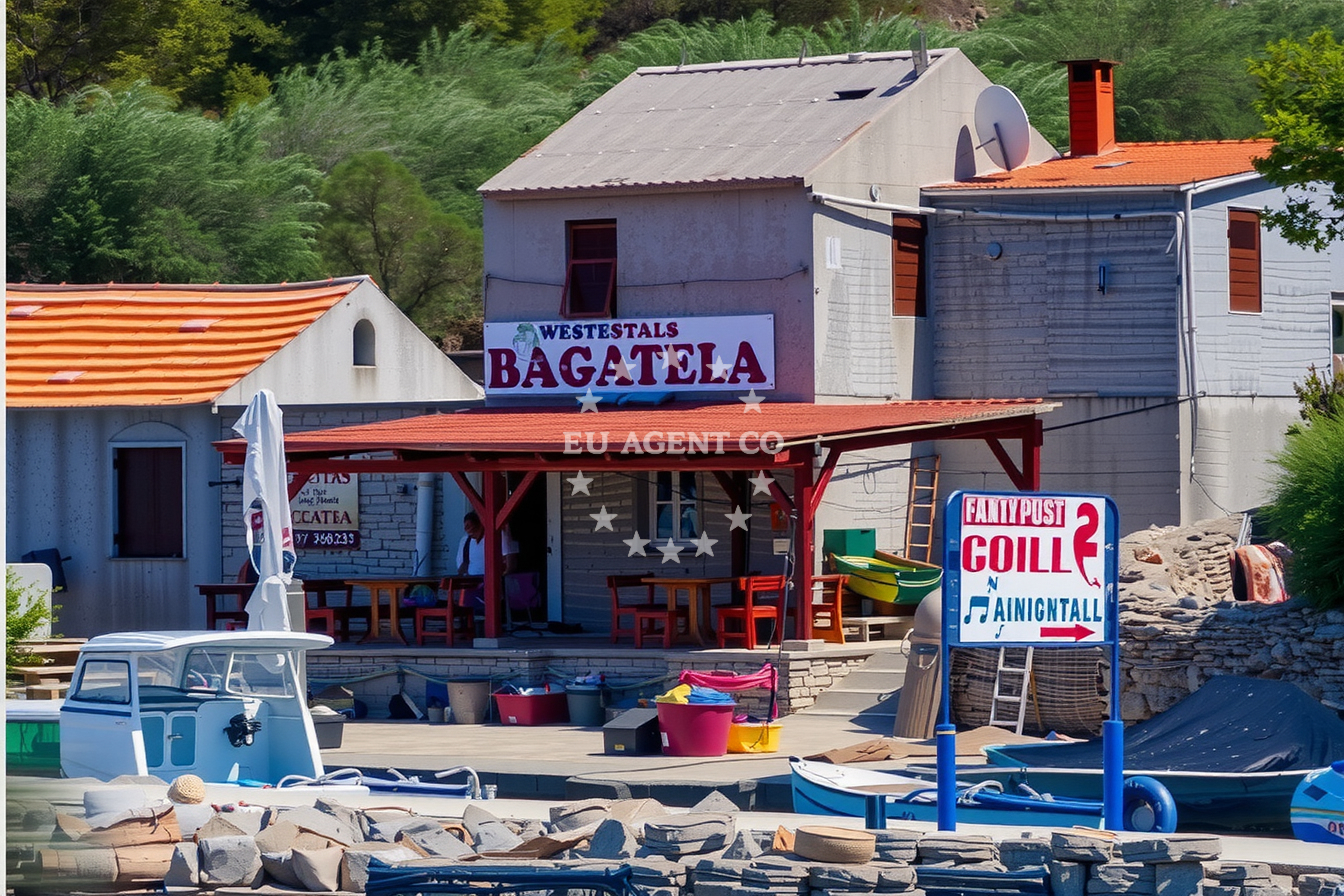 Additional view of Bagatela restaurant in Restaurant on the island Katina, North Dalmatia, Croatia photo 8