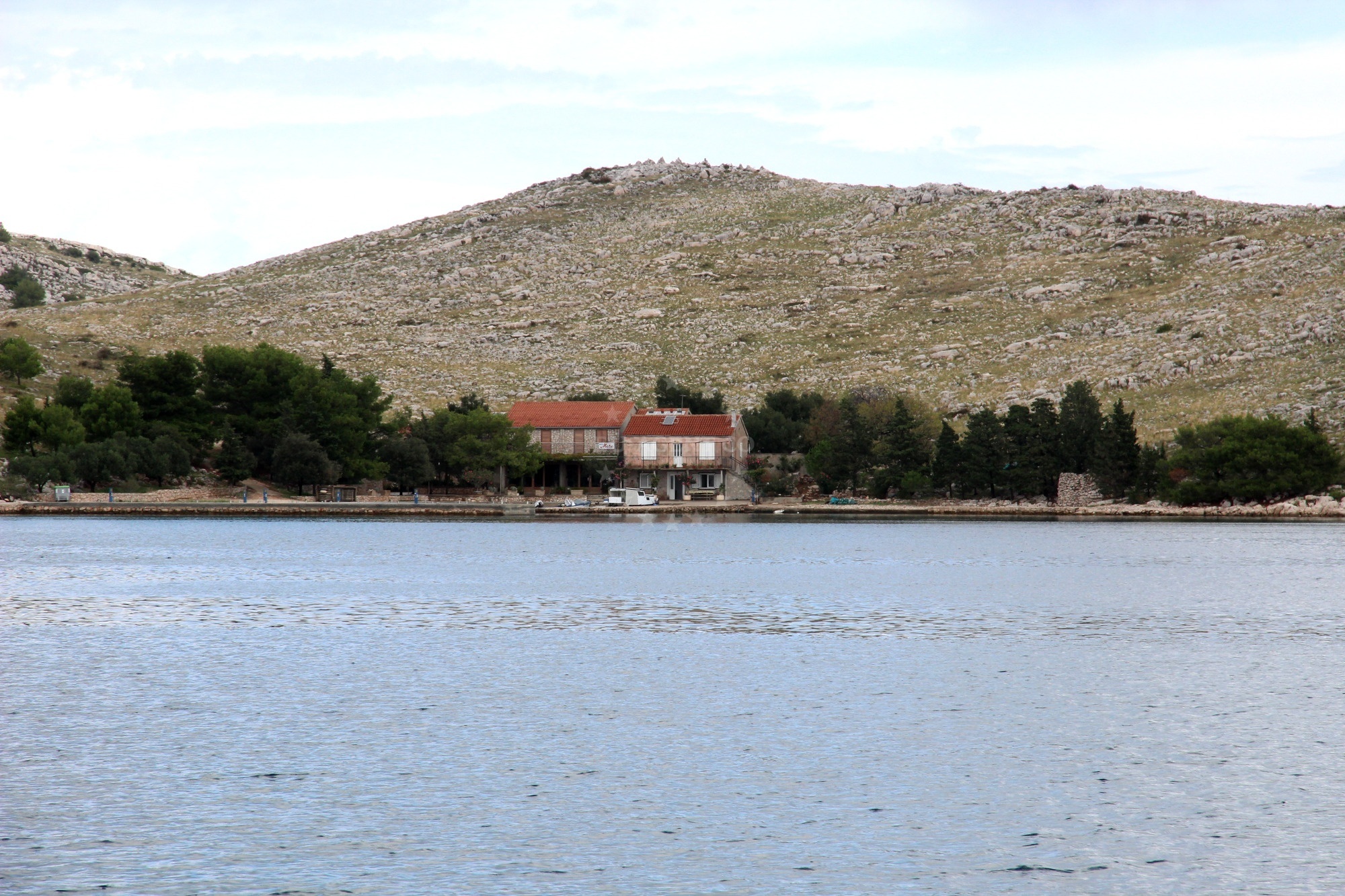 View of Kornati National Park from Restaurant Mare, North Dalmatia